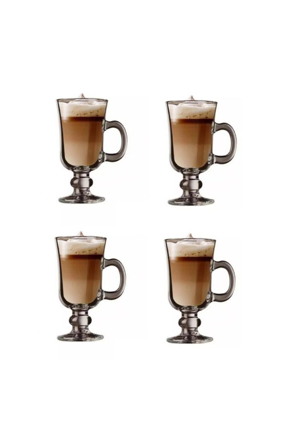 Paşabahçe Irısh Latte - Çikolata Bardağı 4' Lü Kuplu Bardak Fma074552