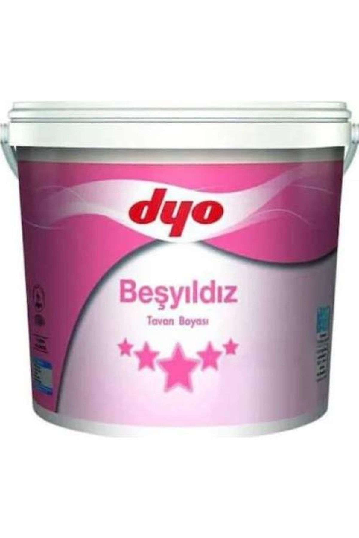 Dyo Beşyıldız Tavan Boyası Beyaz 10 Kg