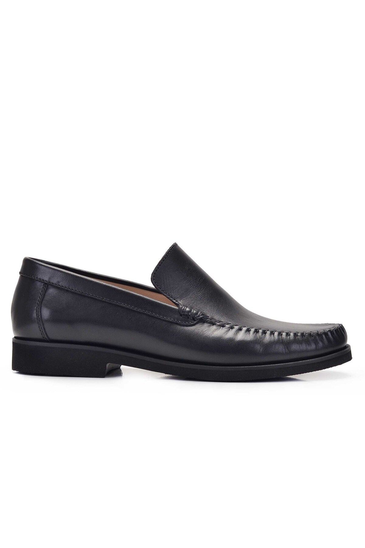 Nevzat Onay Siyah Günlük Loafer Erkek Ayakkabı- 11512-