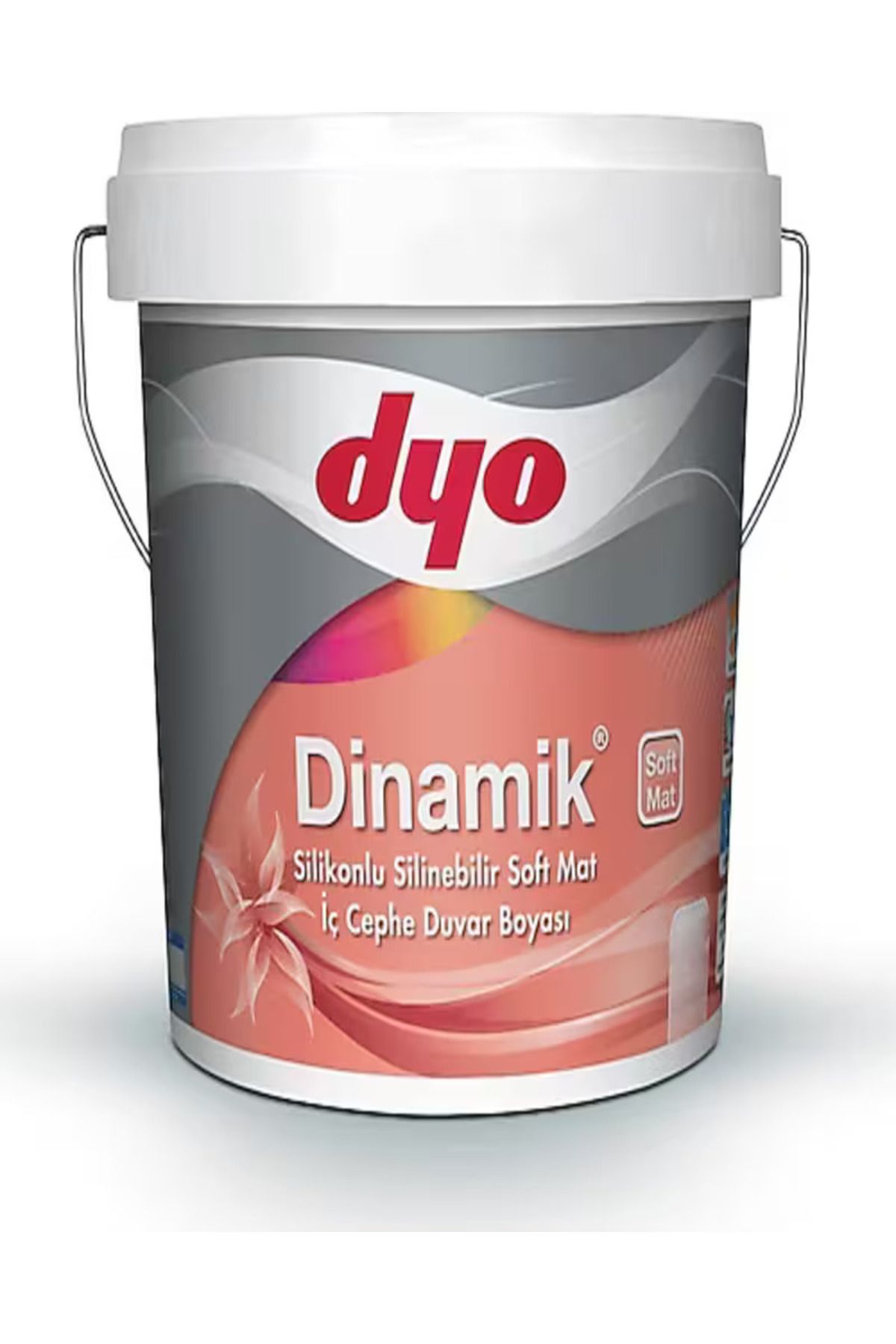 Dyo Dinamik Silikonlu Silinebilir Soft Mat Iç Cephe Duvar Boyası 2,5 Lt