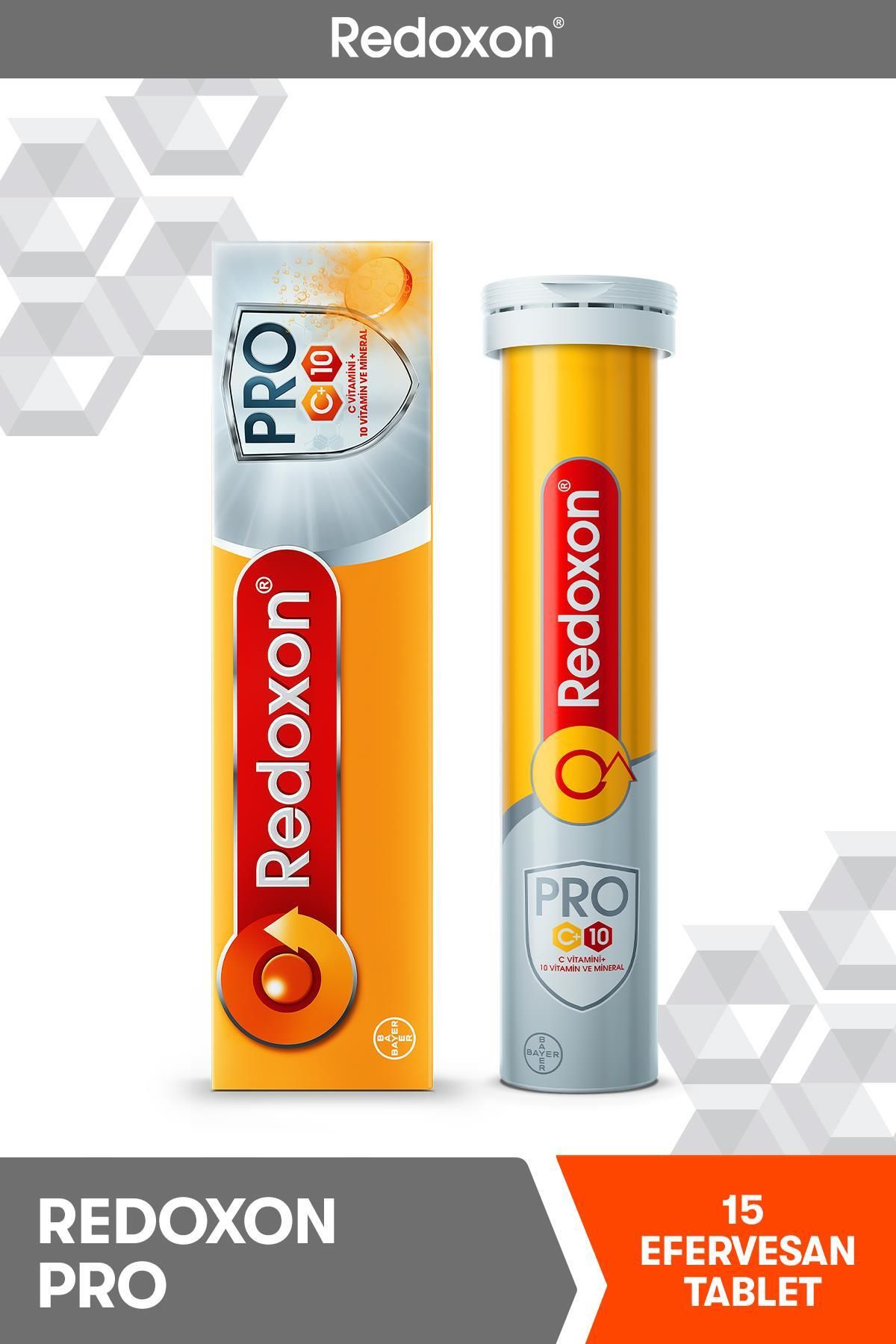 Redoxon Pro 15 Efervesan Tablet I 1000 C Vitamini, D Vitamini, Selenyum Ve Çinkoya Ek 7 Vitamin Ve M