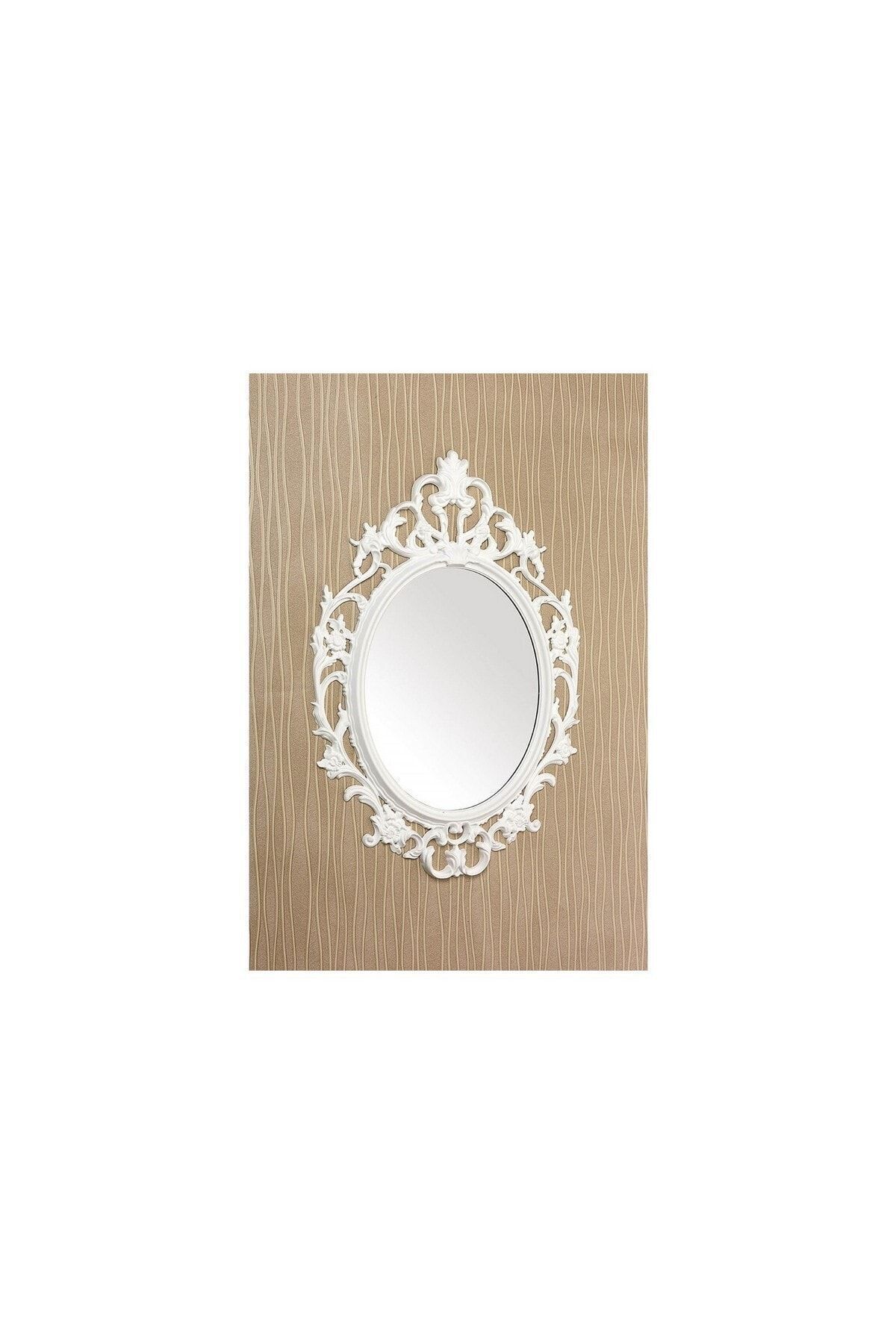 Tuğbasan Dekoratif Boyalı Ayna 881 Beyaz