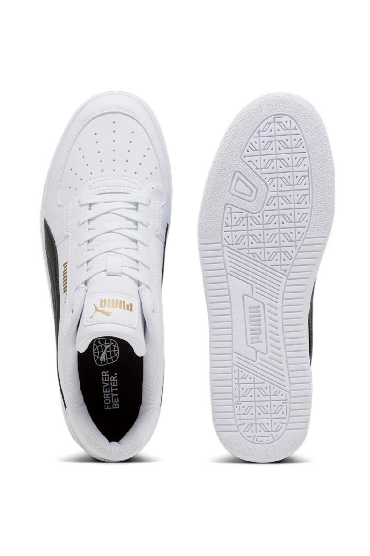 Puma Caven 2.0 Beyaz Siyah Erkek Sneaker Günlük Spor Ayakkabı