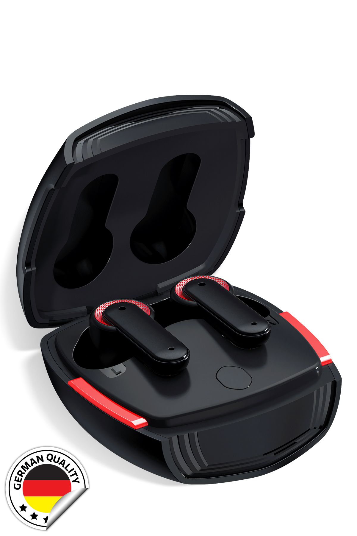 Woyax by Deji Gaming Kablosuz Bluetooth Oyuncu Kulaklık, 60 ms Gecikme, Çift Mod, HD 4 Mikrofon ENC