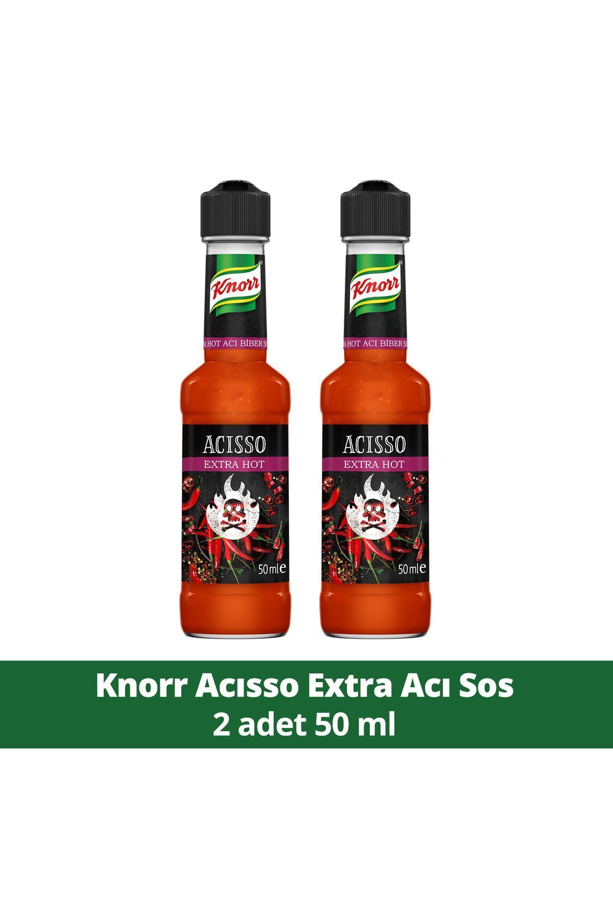 Knorr Acısso Extra Acılı 50 ml X 2 Adet