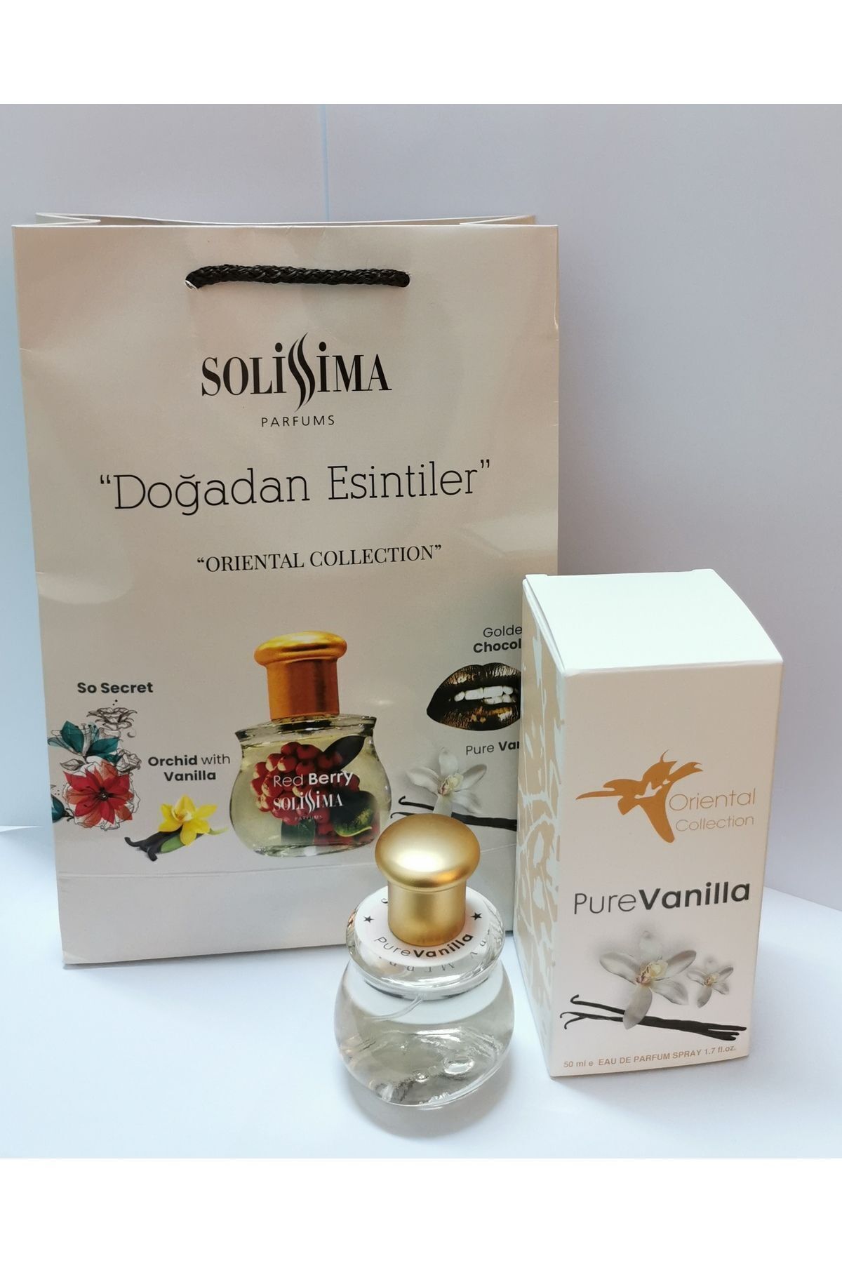 SOLİSSİMA Oriental Collection Pure Vanilla / Vanilya Edp 50 ml Unisex Parfüm  OC0124