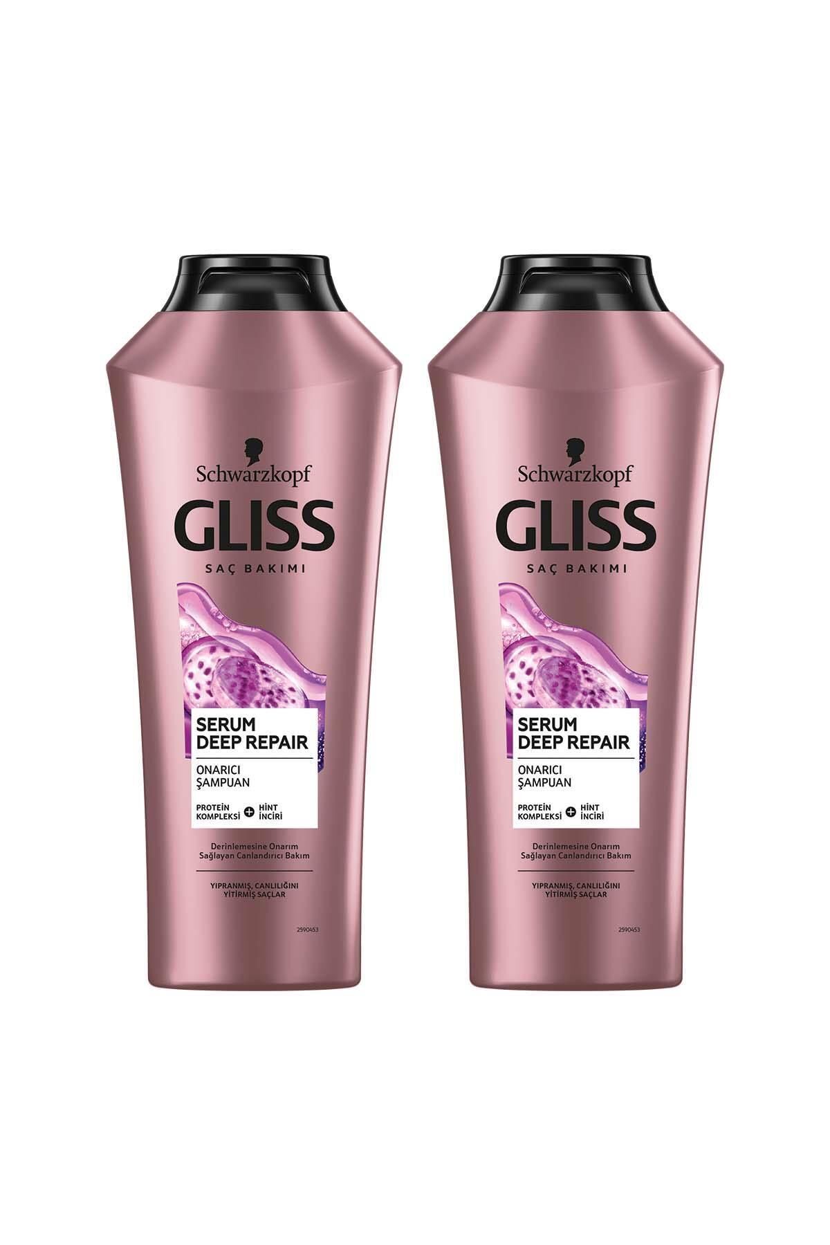 Gliss Serum Deep Repair Onarıcı Şampuan 360 ml X 2 Adet