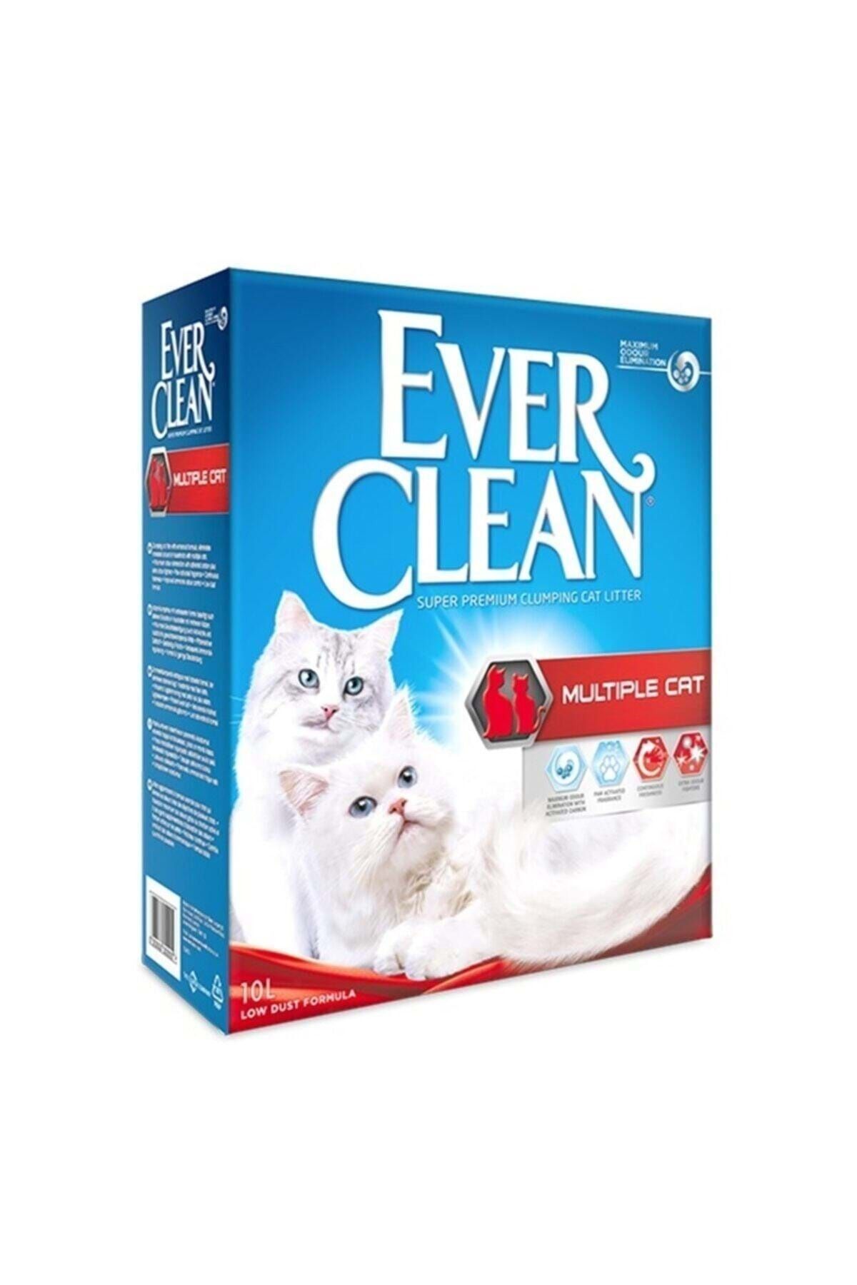 Ever Clean Multiple Cat Ince Topaklaşan Bentonit Kedi Kumu 10 L