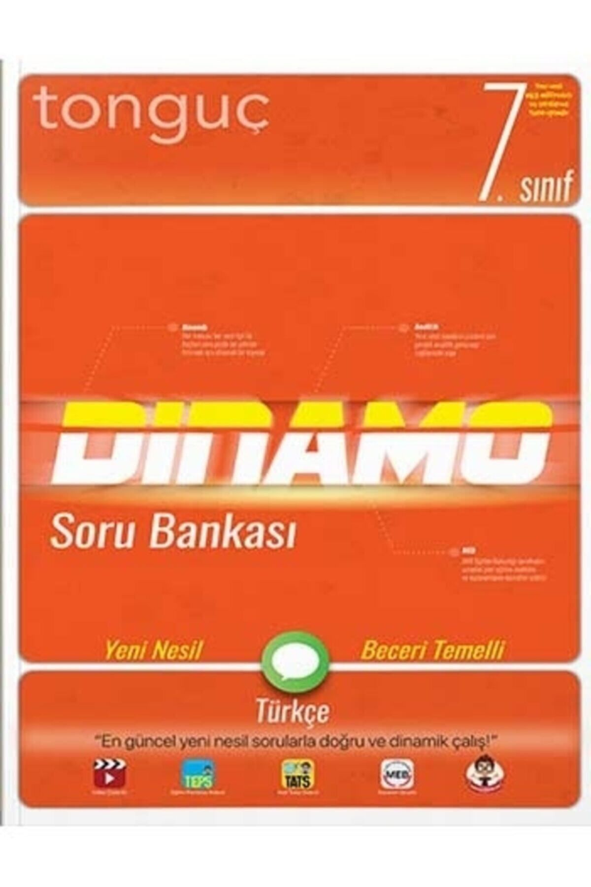 Tonguç Yayınları 7. Sınıf Dinamo Türkçe Soru Bankası