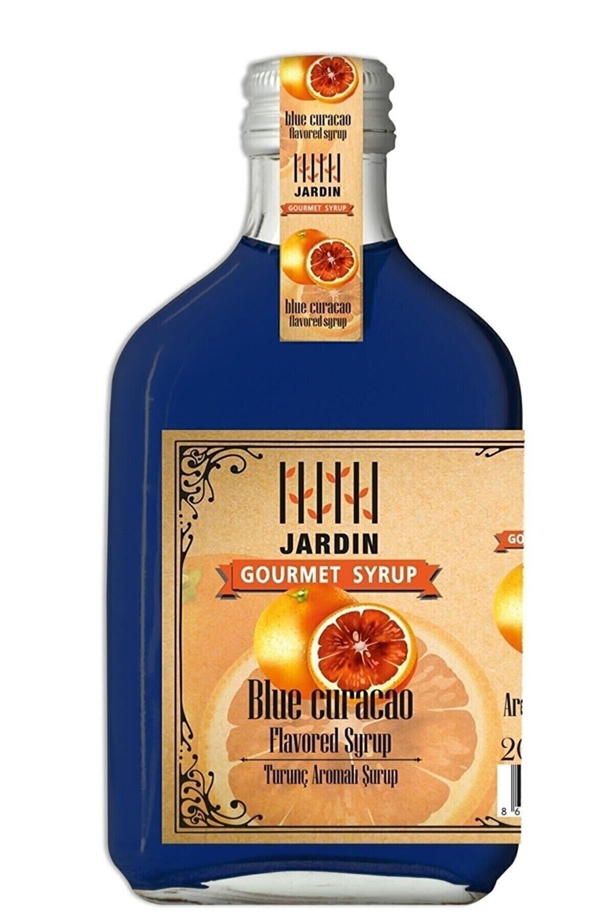 Jardin Turunç Blue Curacao Aromalı Kokteyl Kahve Şurup 200 ml Cocktail Syrups