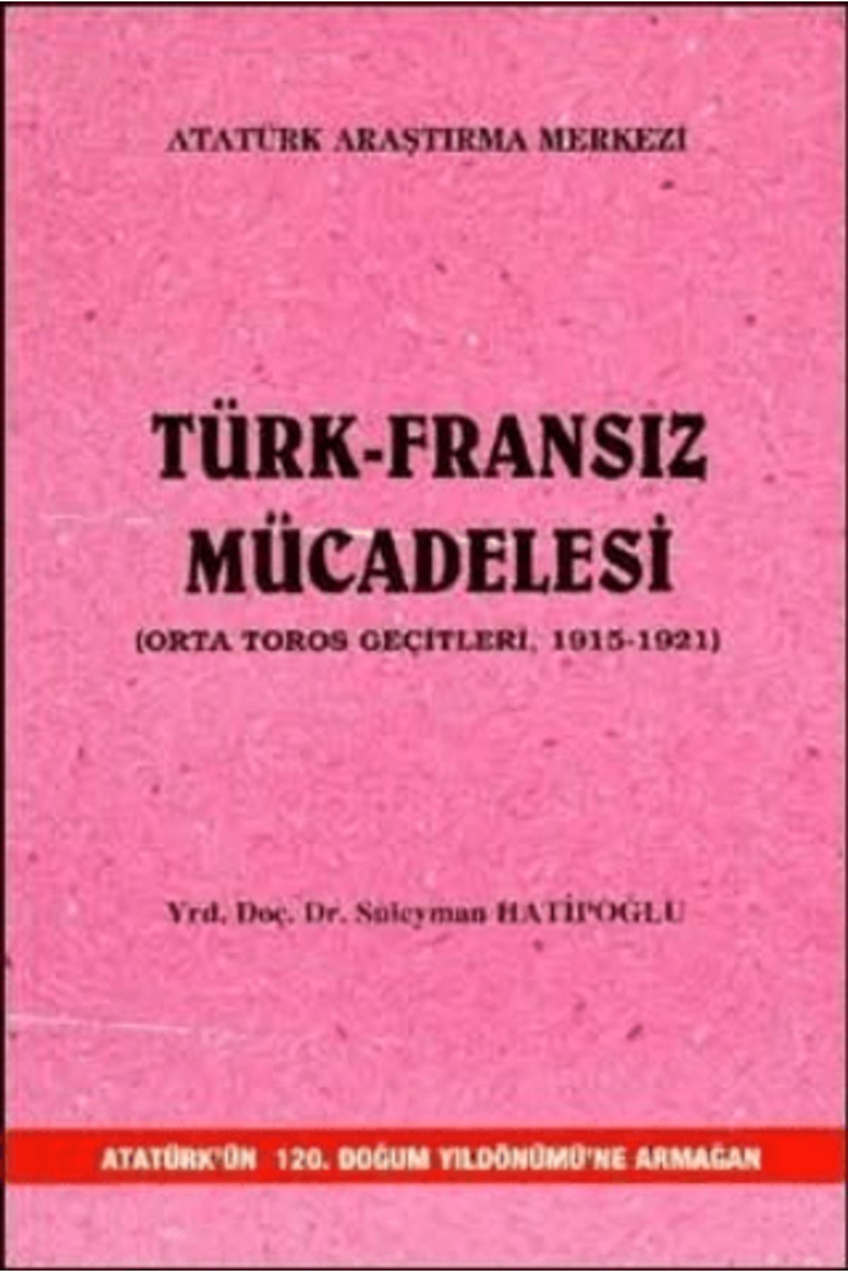 Atatürk Araştırma Merkezi Türk-Fransız Mücadelesi