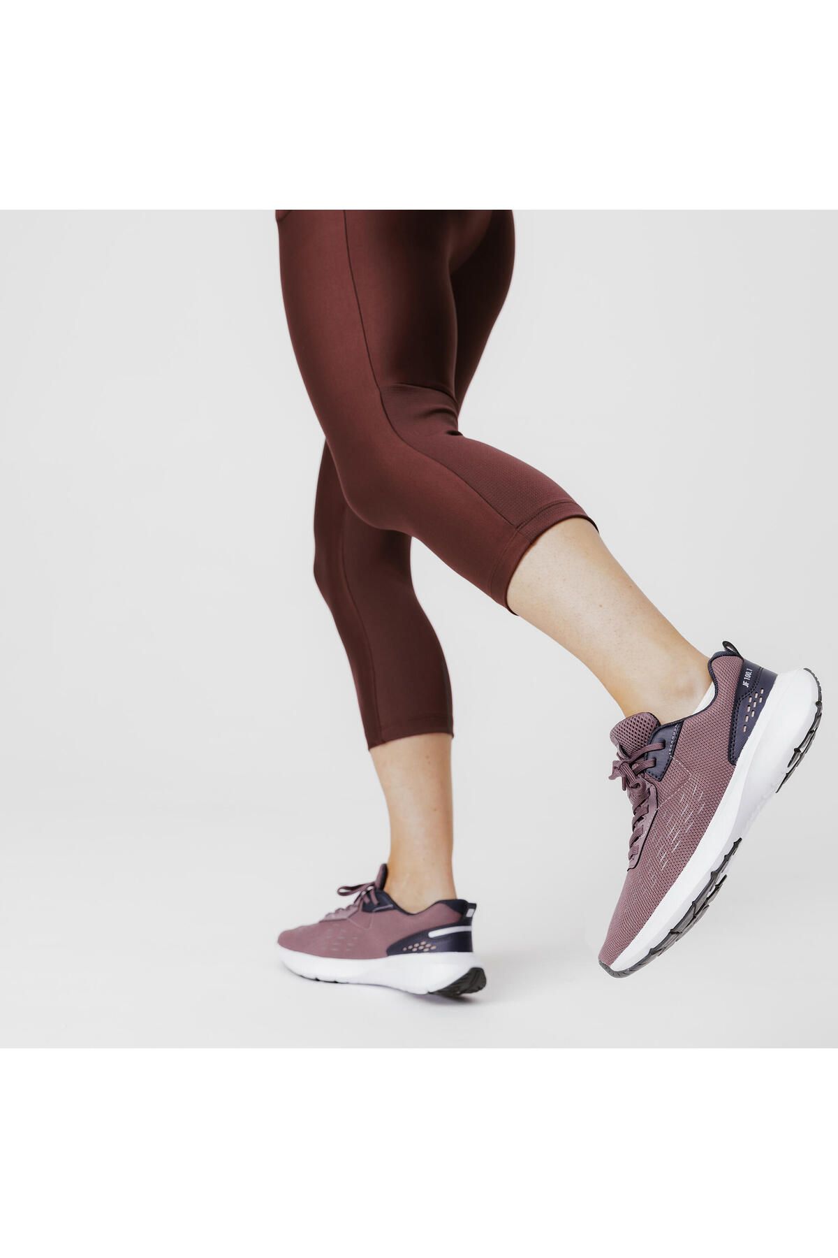 Decathlon Kadın Spor Ayakkabısı Koşu Ayakkabısı Hafif Esnek Köpük Darbe Emen Taban Güçlü Kavrama - karbon gri