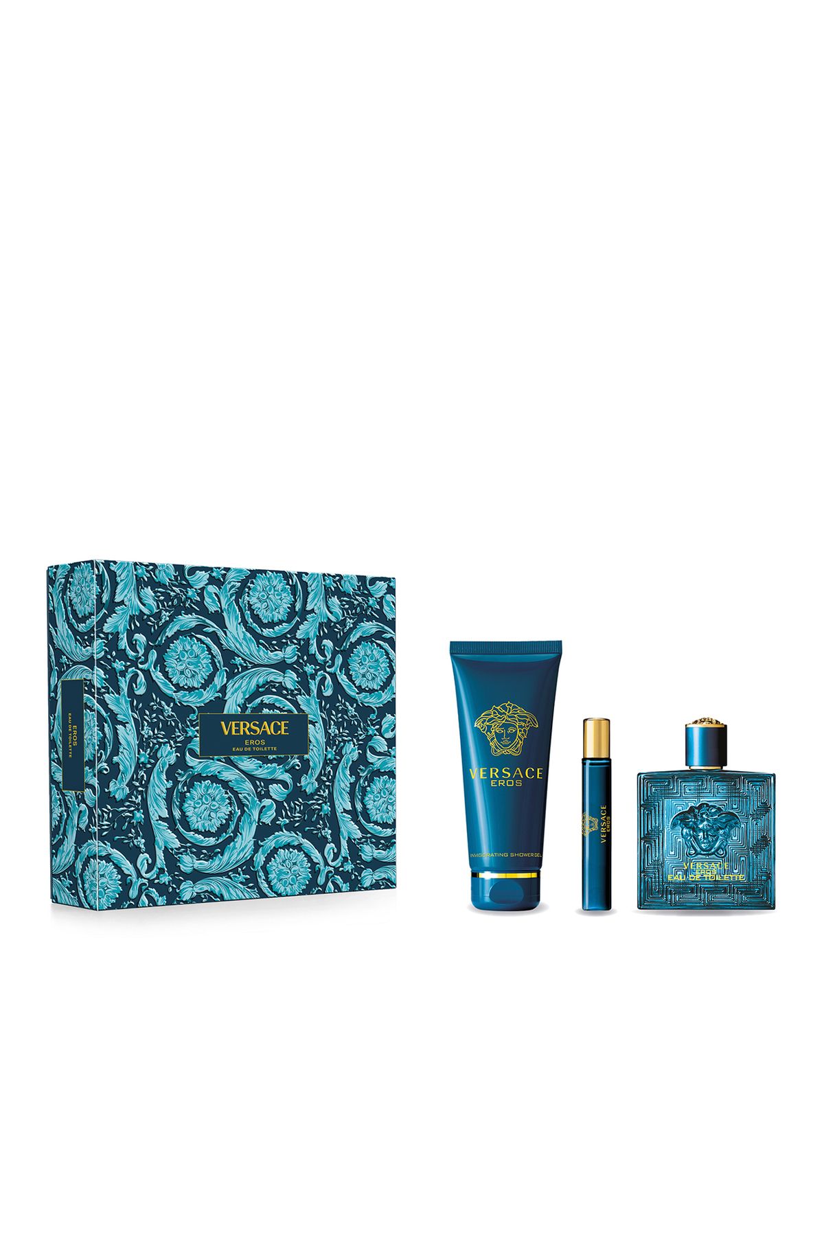 Versace Eros EDT 100 ml Erkek Parfüm Set