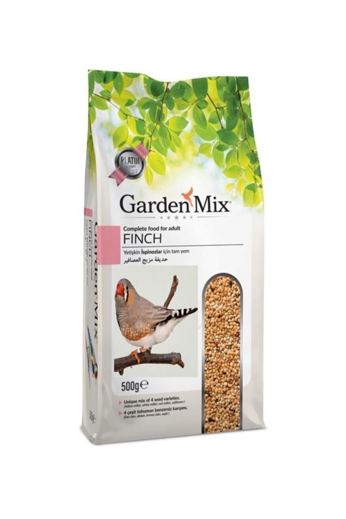 Takaz Global Gardenmix Platin Series Finches Hint Bülbülü Yemi 500gr fincis