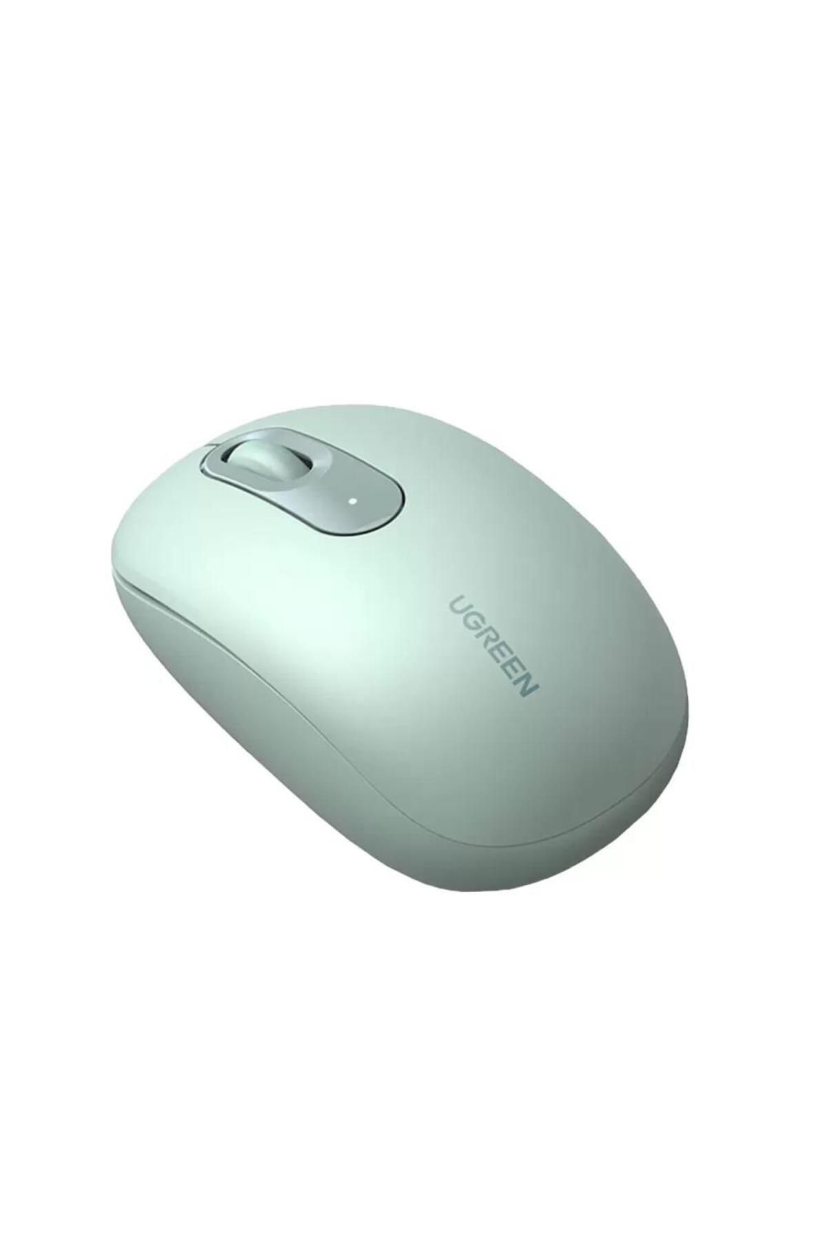 Ugreen 2400dpı 2.4ghz Wireless Kablosuz Sessiz Mouse Yeşil