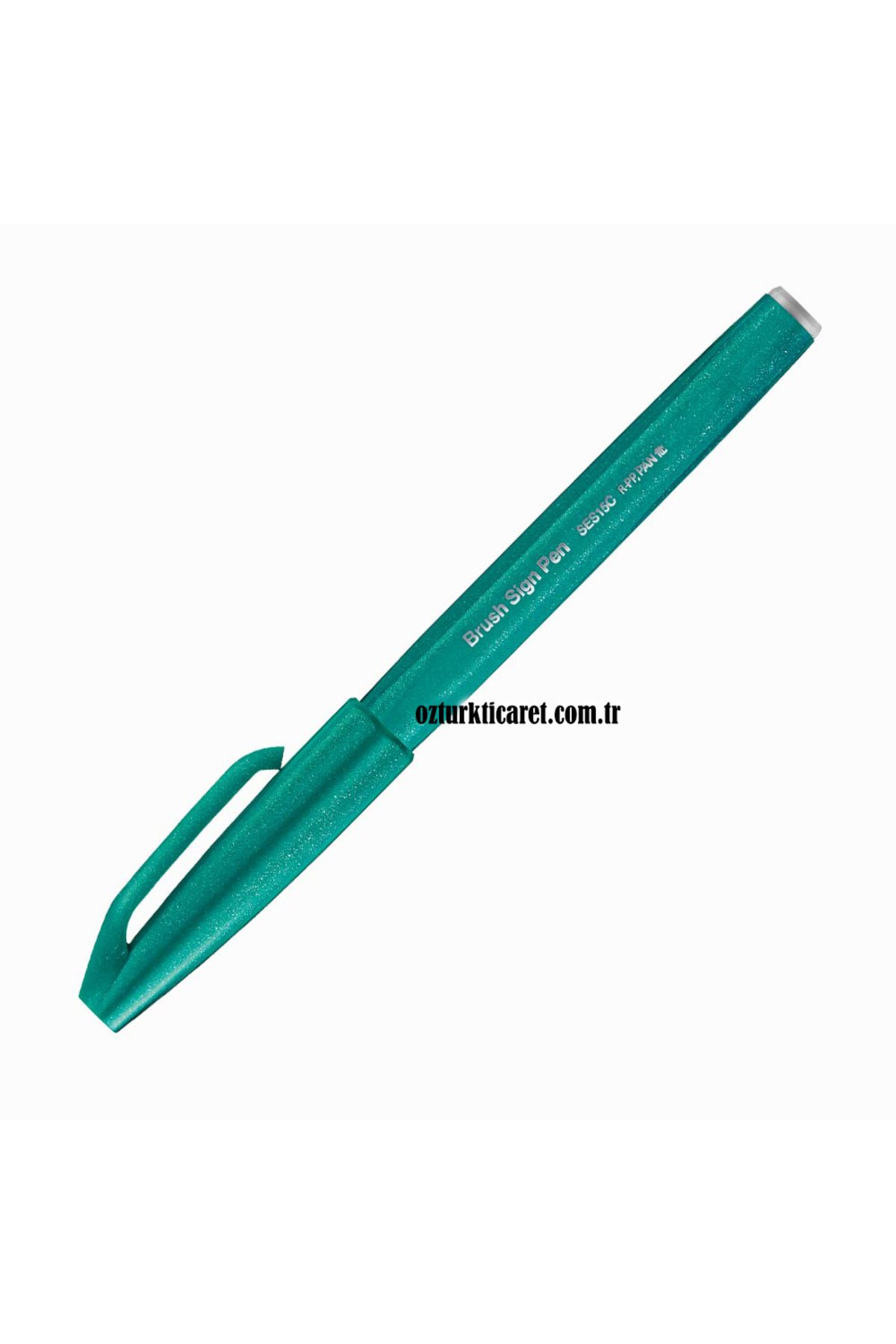 Pentel Brush Sign Pen Touch Turquoise Green