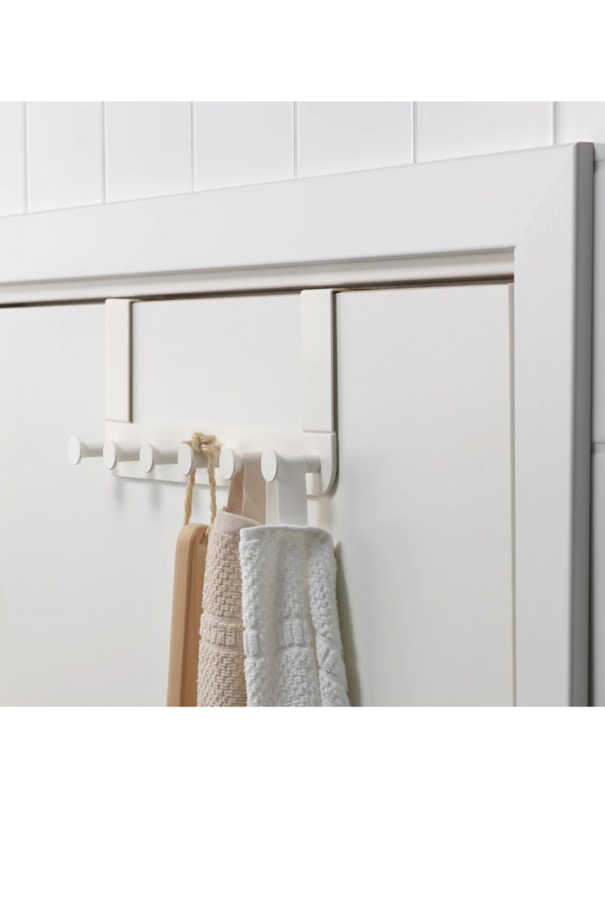IKEA Beyaz Enudden Askı Kapı Arkası Askılık Elbise Askısı 11-20 Plastik