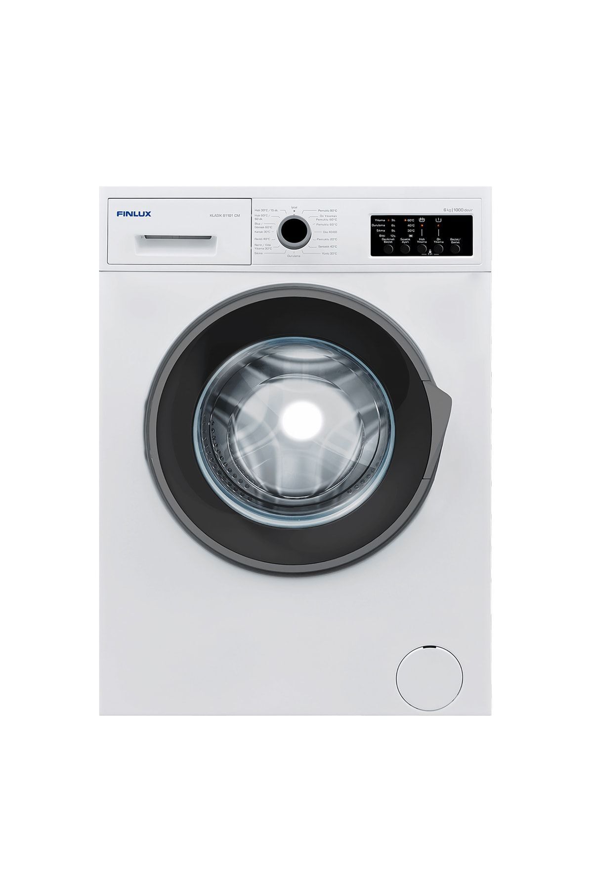 Finlux Klasik 61101 Cm D Enerji Sınıfı 6 Kg 1000 Devir Çamaşır Makinesi