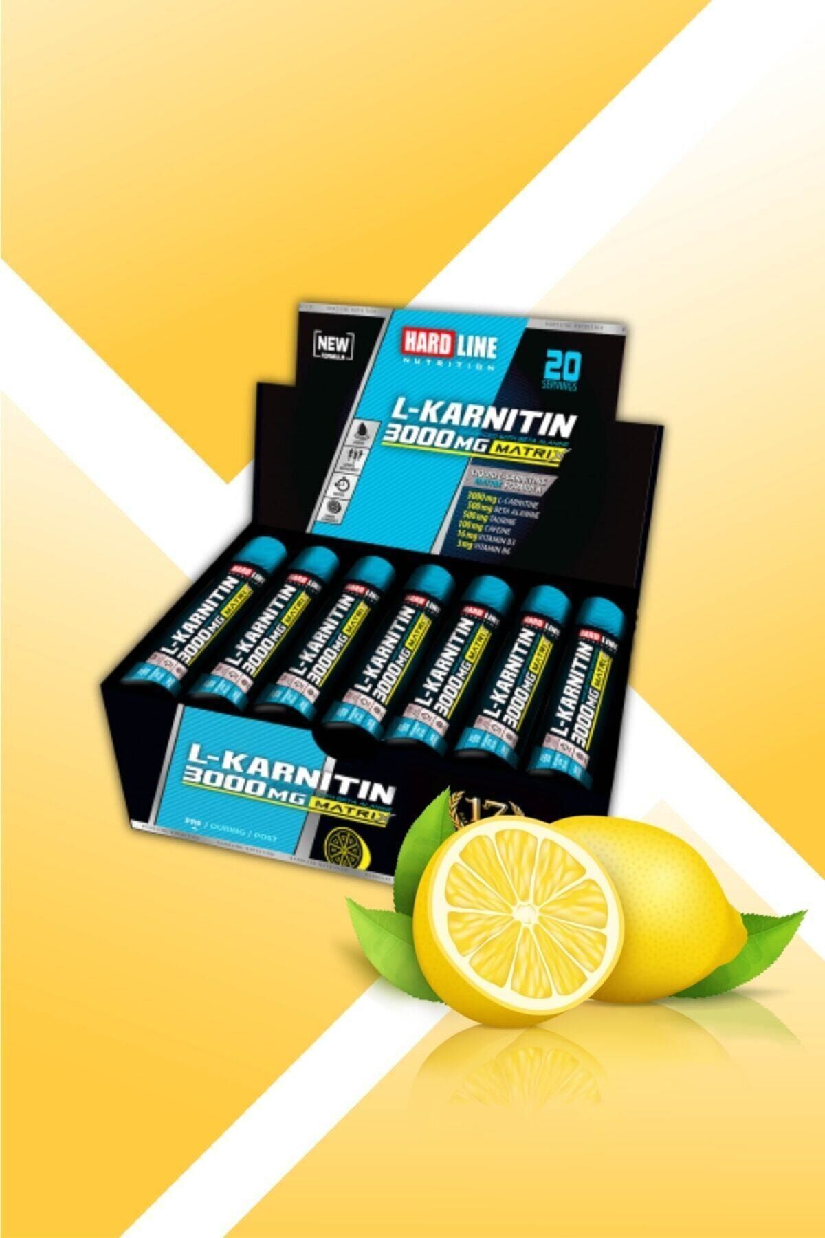 Hardline L-cartinine Matrix Limon Aromalı 20 Adet