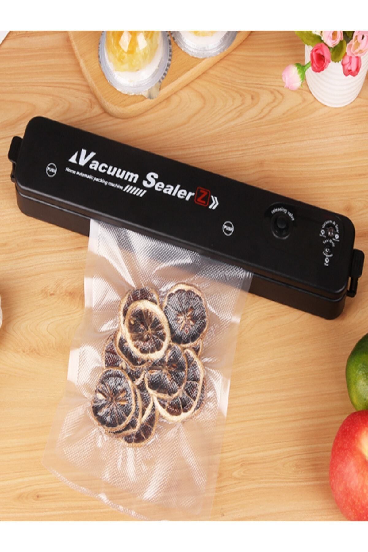 Vacuum Sealer Vakum Makinesi Ev Gıda Yapıştırma Makinesi Gıda Vakum Otomatik Vakum Yapıştırma Makinesi