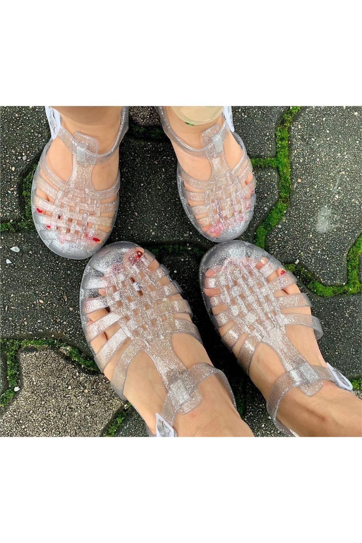 MEDUSE Sun Kadın Sandalet Argent Paıllet - Gümüş