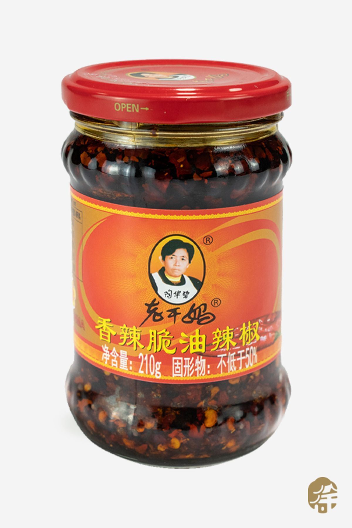 LAO GAN MA Çıtır Çıtır Soya Fasulyeli Biber Sosu ( Chili Sauce With Crispy Soybean) - 210g