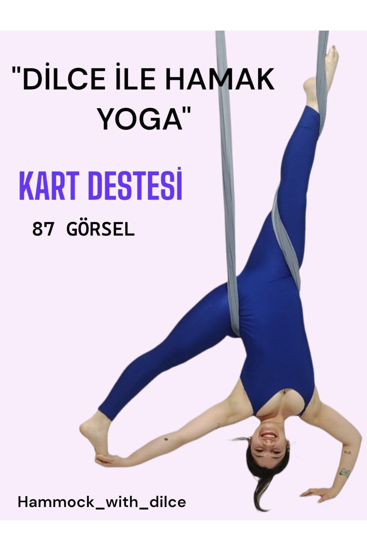 PONGS SHOP Hamak Yoga Kart Destesi - Yoga Kart