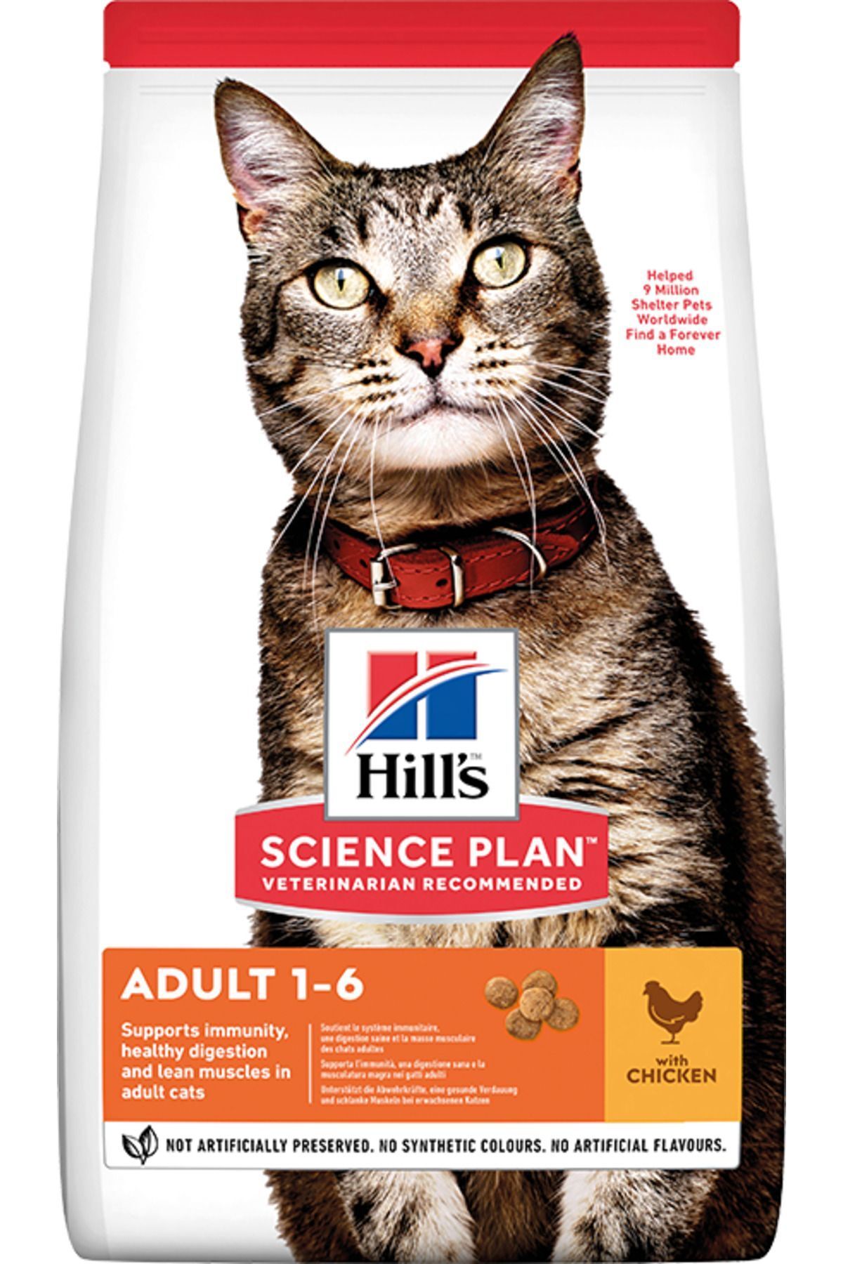 Hill's Scıence Plan Yetişkin Tavuklu Kedi Maması 3 Kg