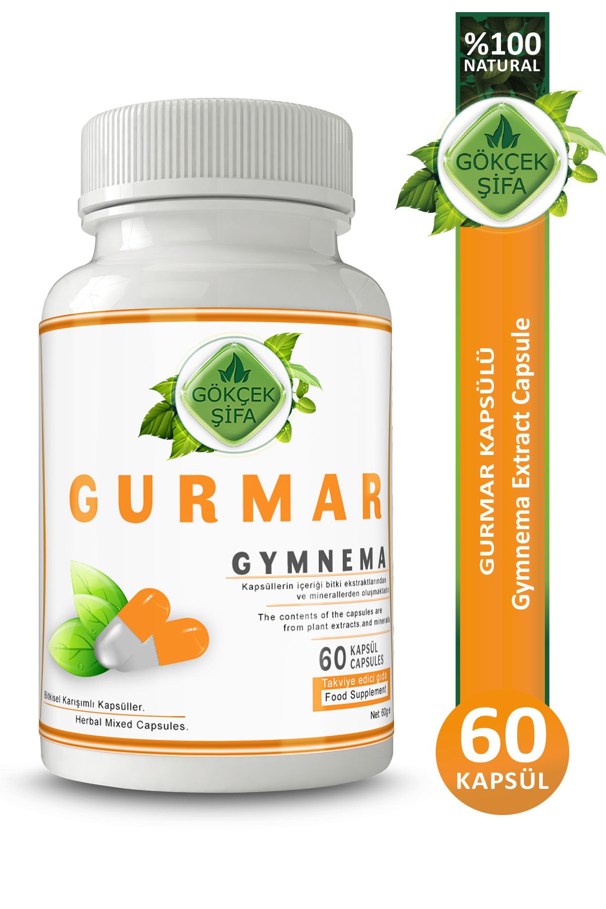 Gökçek Şifa Gurmar Kapsül (GYMNEMA CAPSULE)