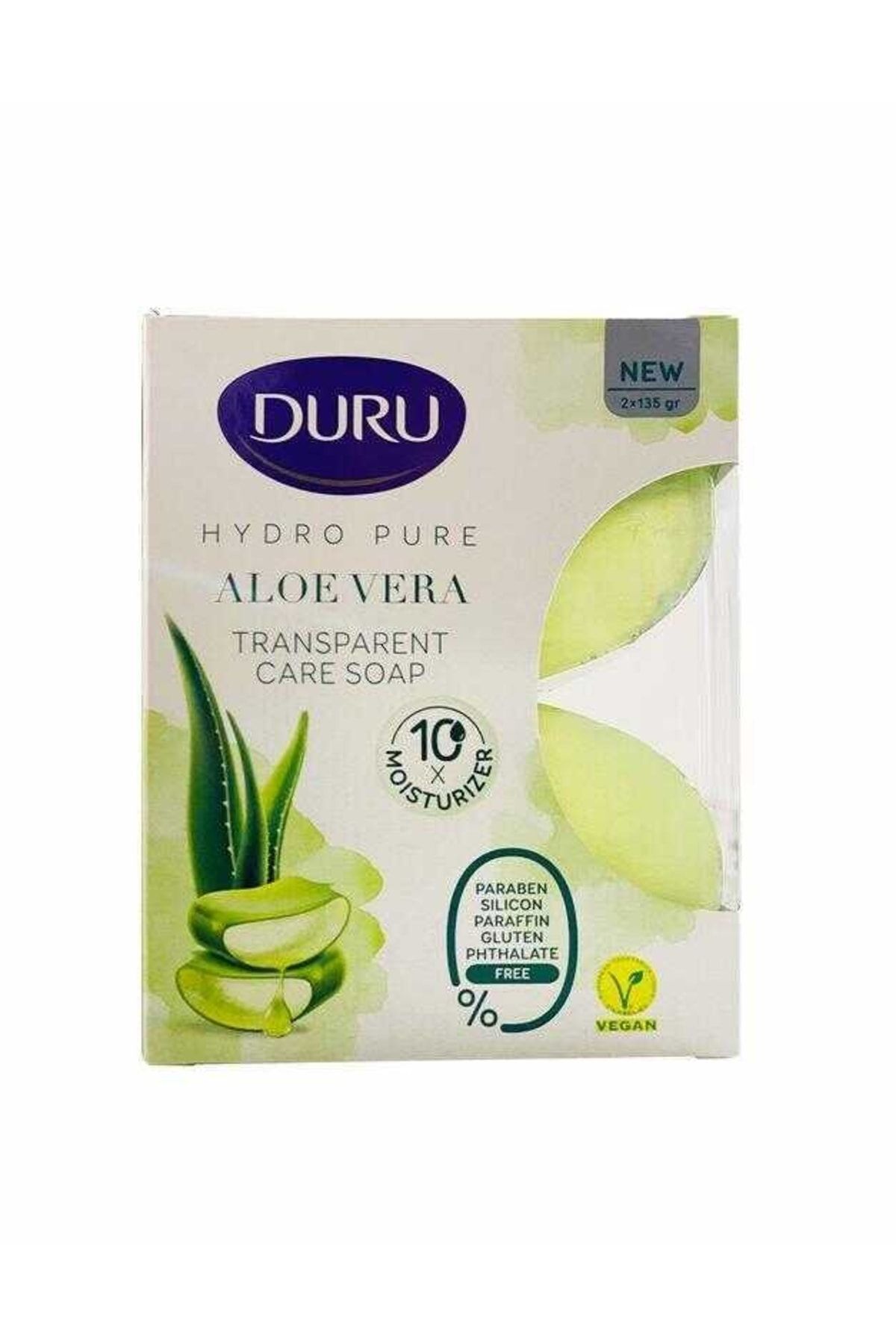 Duru Hydro Pure Aloe Vera Sabunu 2x135 gr
