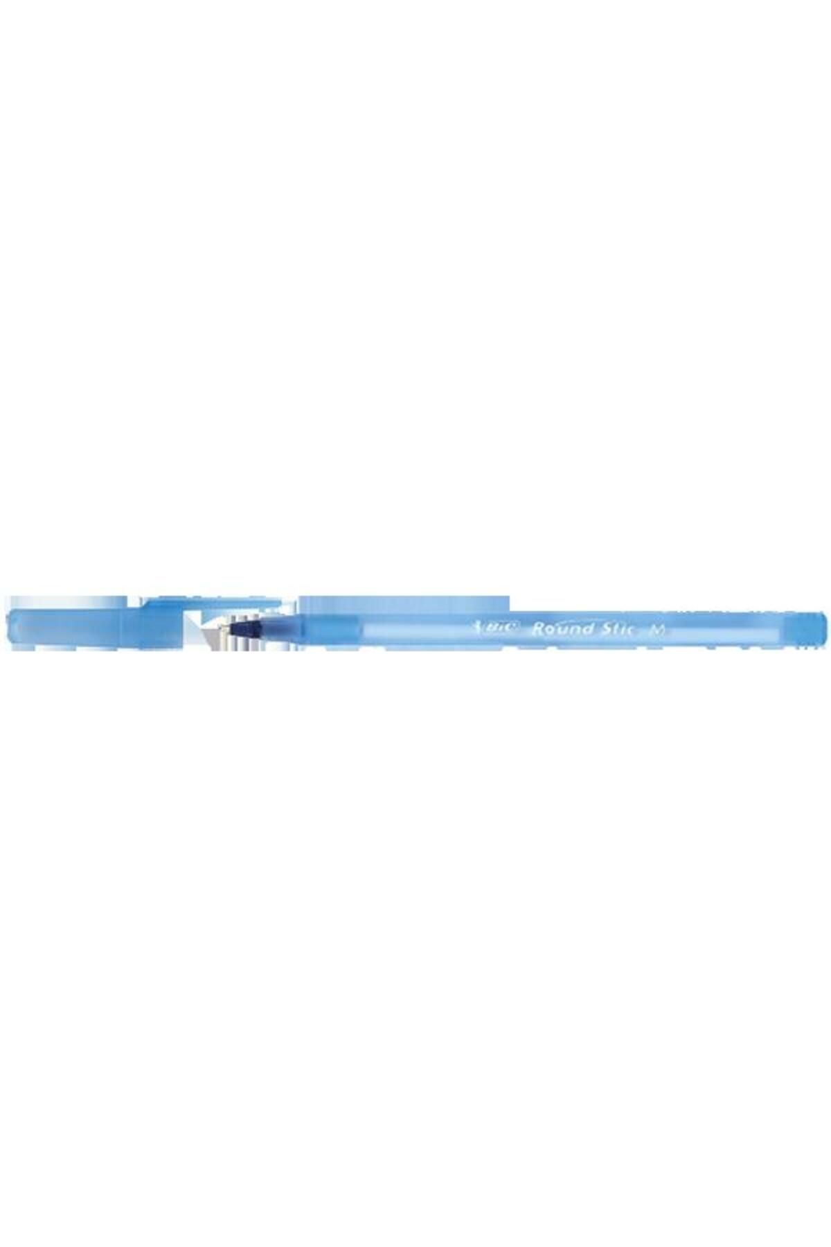 Bic Tükenmez Kalem Round Stick 1.0 Mm 60 Lı Mavi 60'lı Paket /