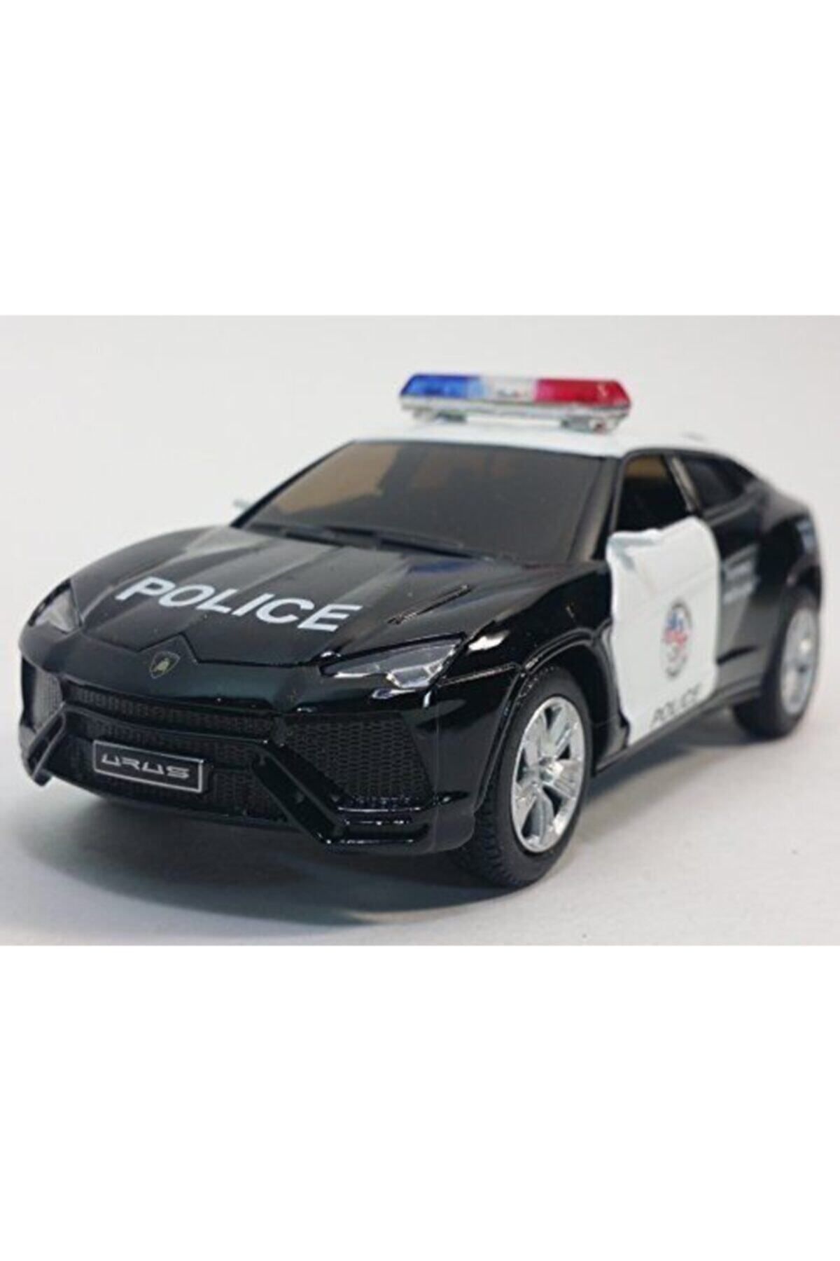 Diecast Lamborghini Urus Metal Polis Arabası 5 İnç Çek Bırak