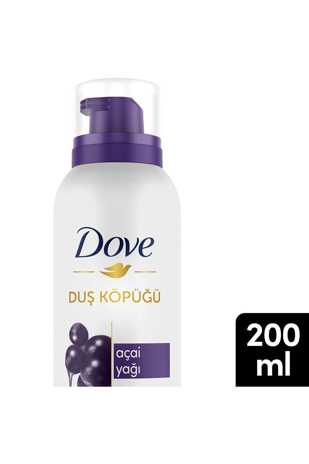Dove Duş Köpüğü Açai Yağı Yoğun Köpük 200 ml X1