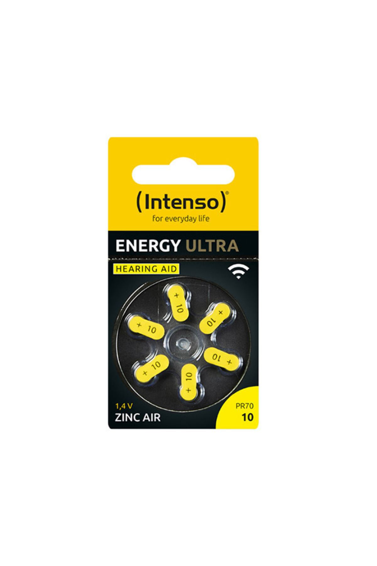 Intenso Energy Ultra Hearing Aid A10 6 Adet