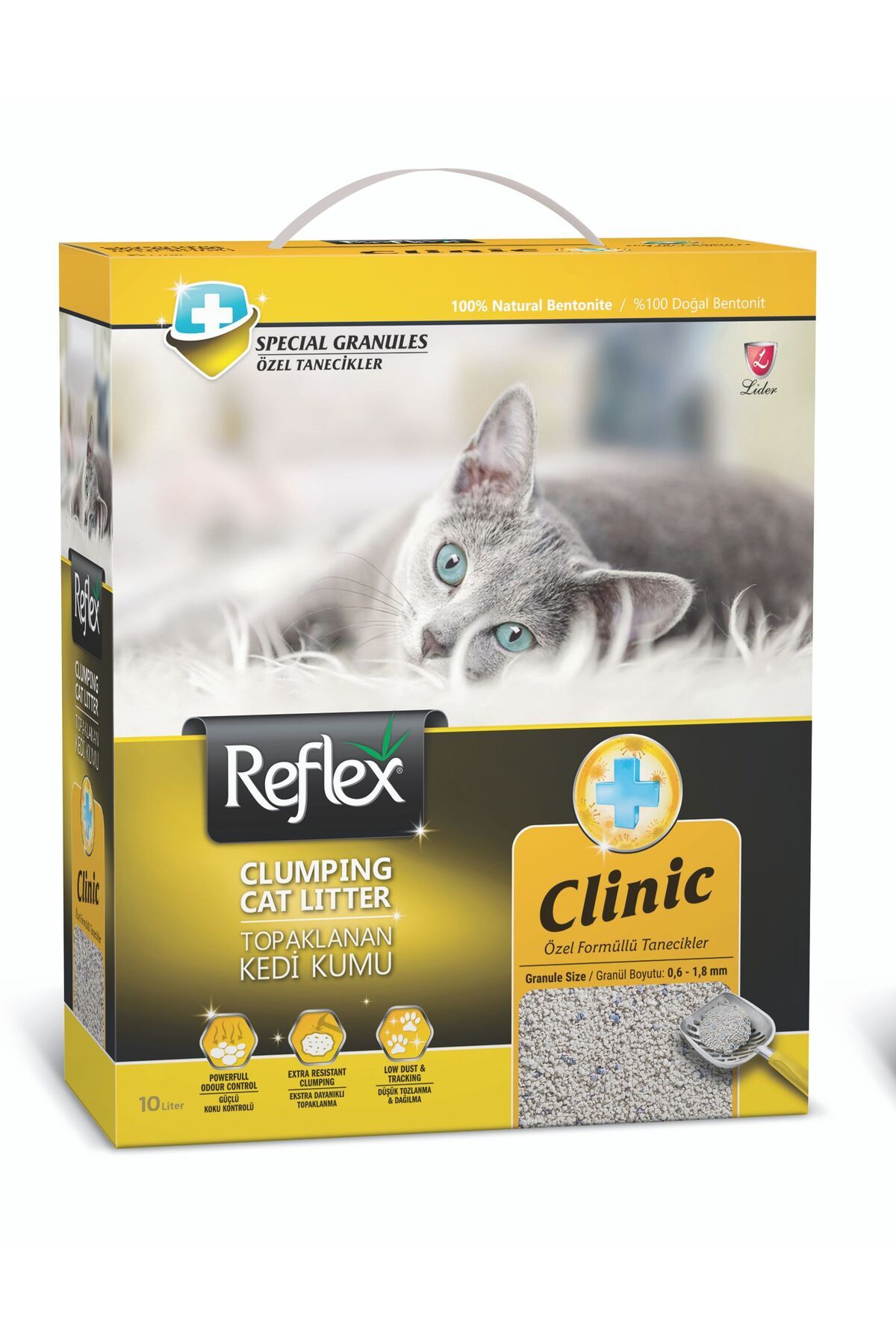 Reflex Clinic Topaklanan Kedi Kumu 10 Lt