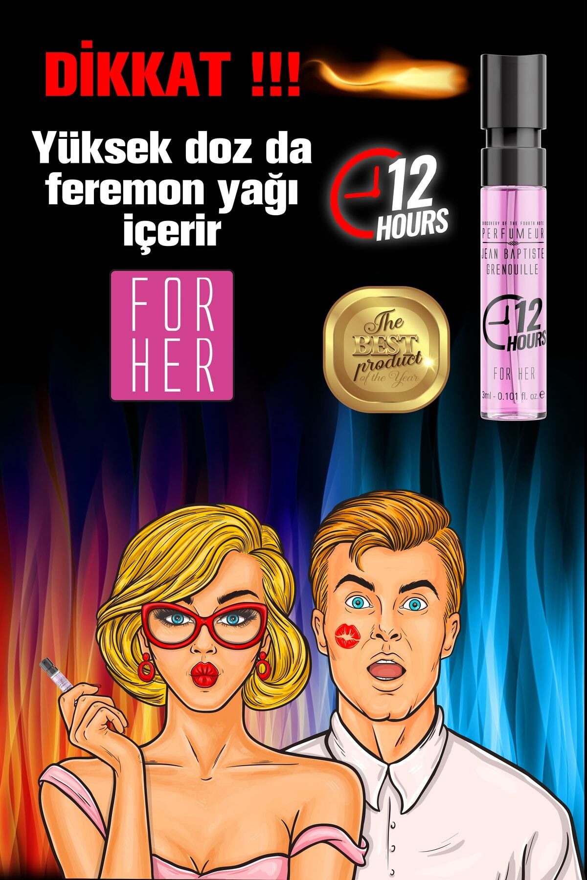 Jean Baptiste Grenouille Jbg 3 Ml Pheromone (feromon) Perfume For Her