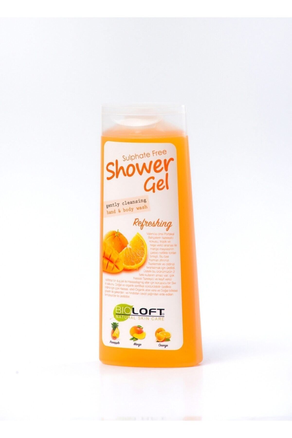 Loft Natural Sülfatsız Parabensiz Duş Jeli Refreshıng(portakal Bahçelerin Tazeleyici Kokusu)