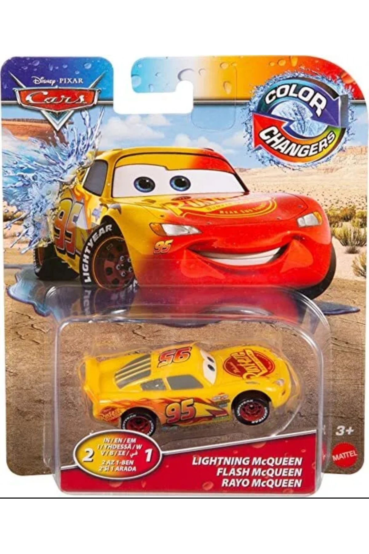 Cars Disney Pixar Arabalar Şimşek Mcqueen Renk Değiştiren Model Araba Oyuncak