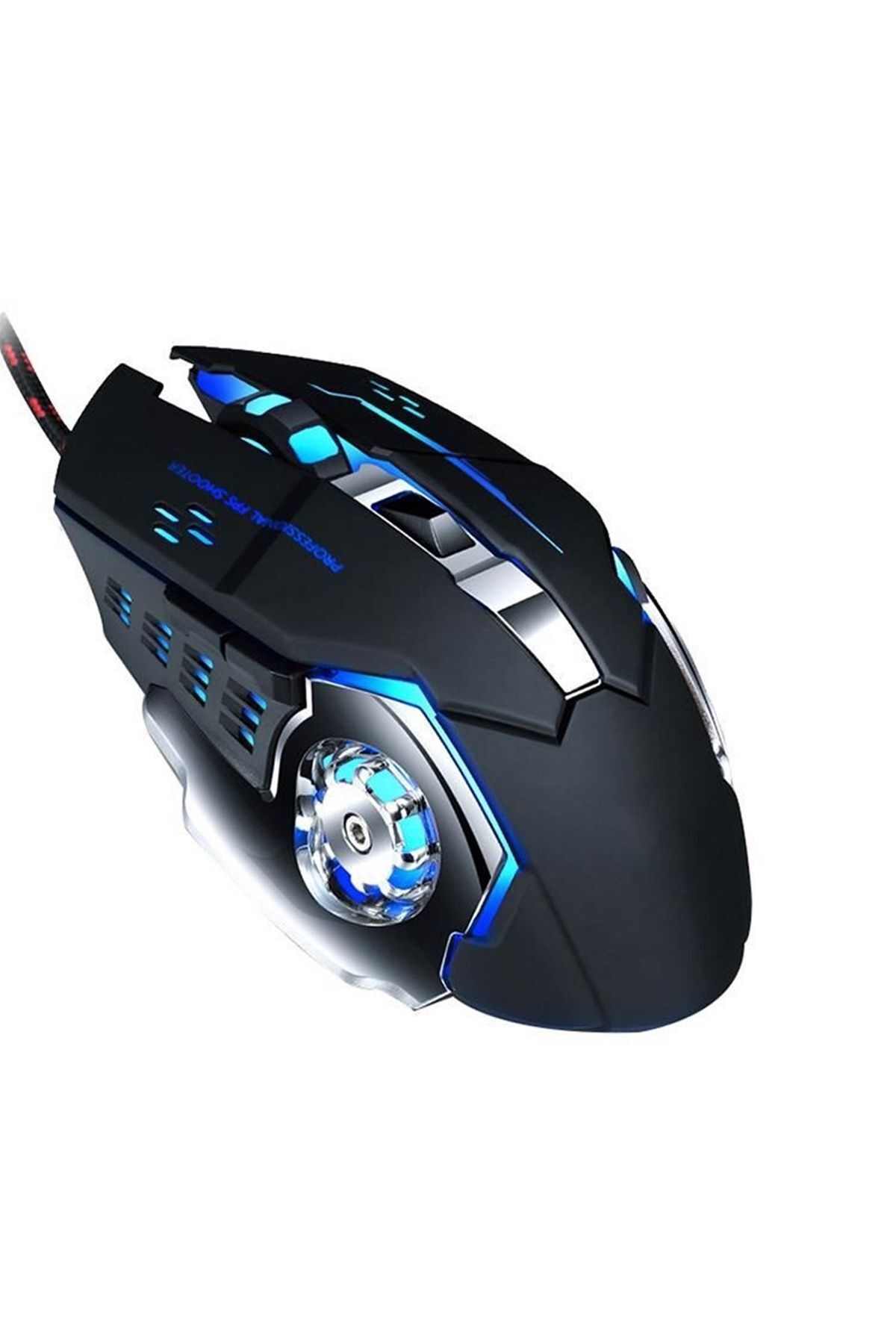 Reidan X15 Oyuncu Mouse Gaming fare Kablolu Rgb Arkadan Aydınlatmalı Usb Lazer Bilgisayar