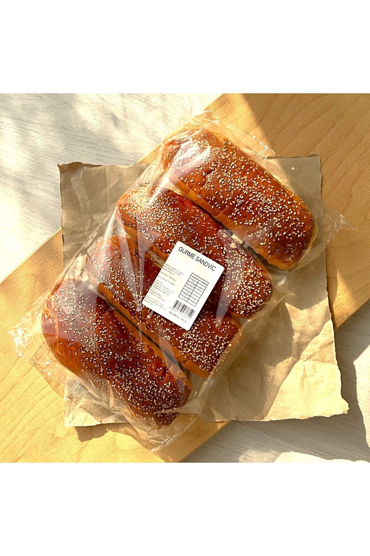 ASAF UNLU MAMULLERİ Gurme Sandviç Ekmeği 100 gr (4X100)