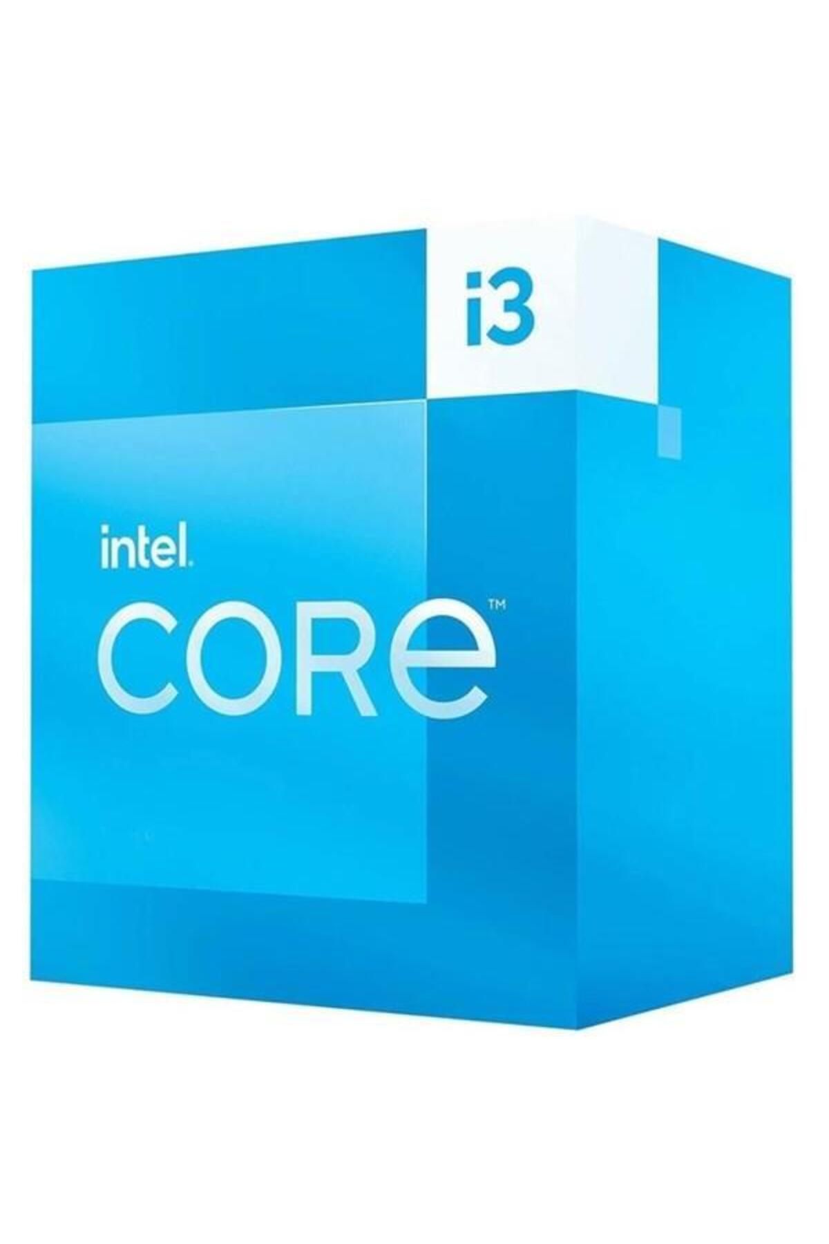 Intel Core I3 14100 17mb 4çekirdekli O/b Uhd Vga 1700p 58w Kutulu Fanlı