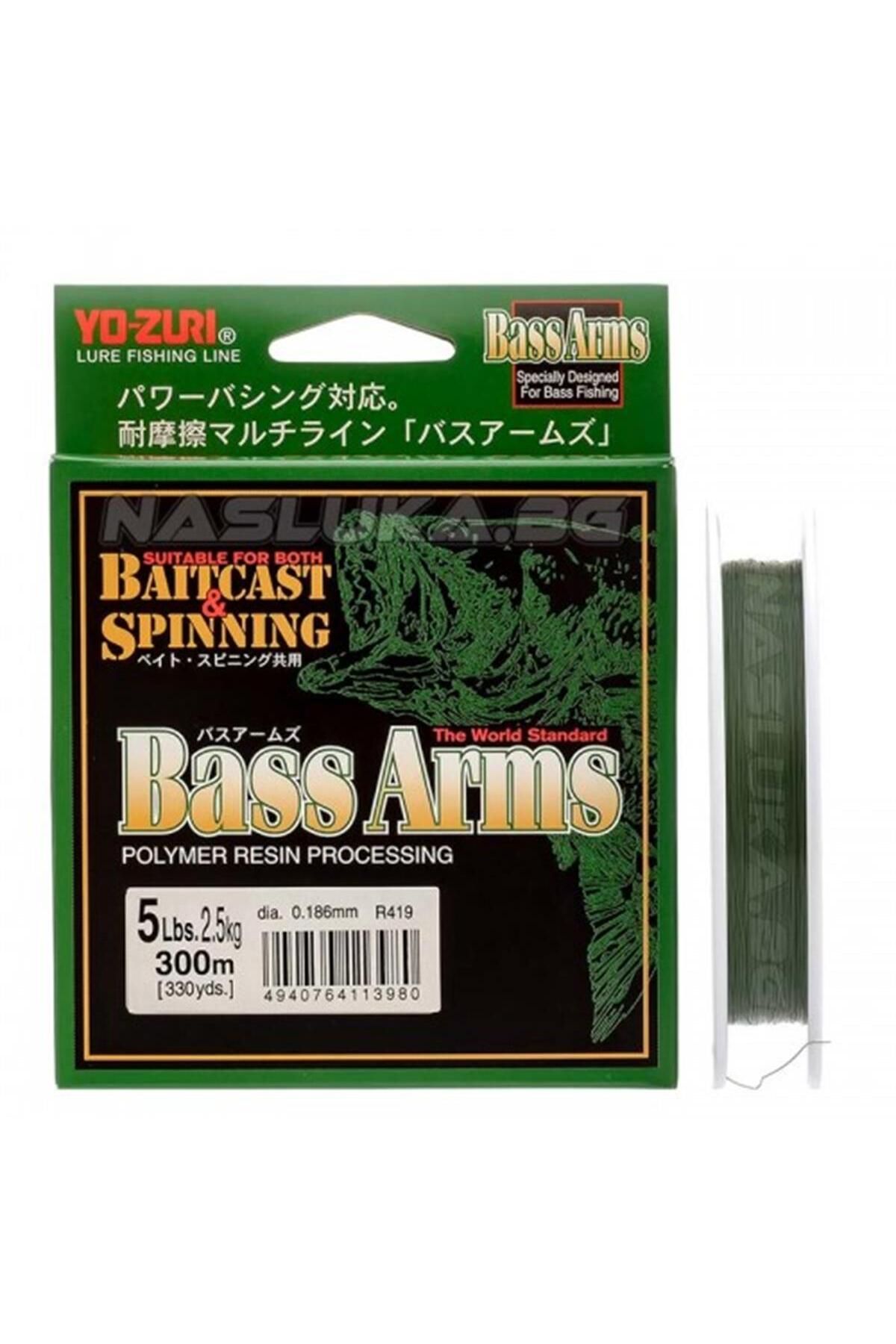yo-zuri Yu- Zuri Bass Arms 300 Mt Monofilament Spin Olta Misinası