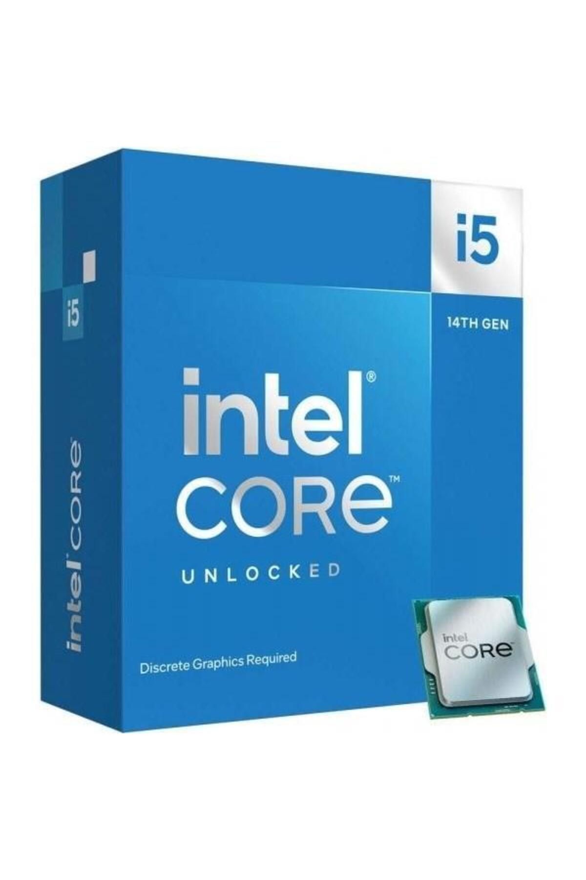 Intel Core I5 14600kf 44mb 8çekirdekli Vga Yok 1700p 125w Kutulu Fansız