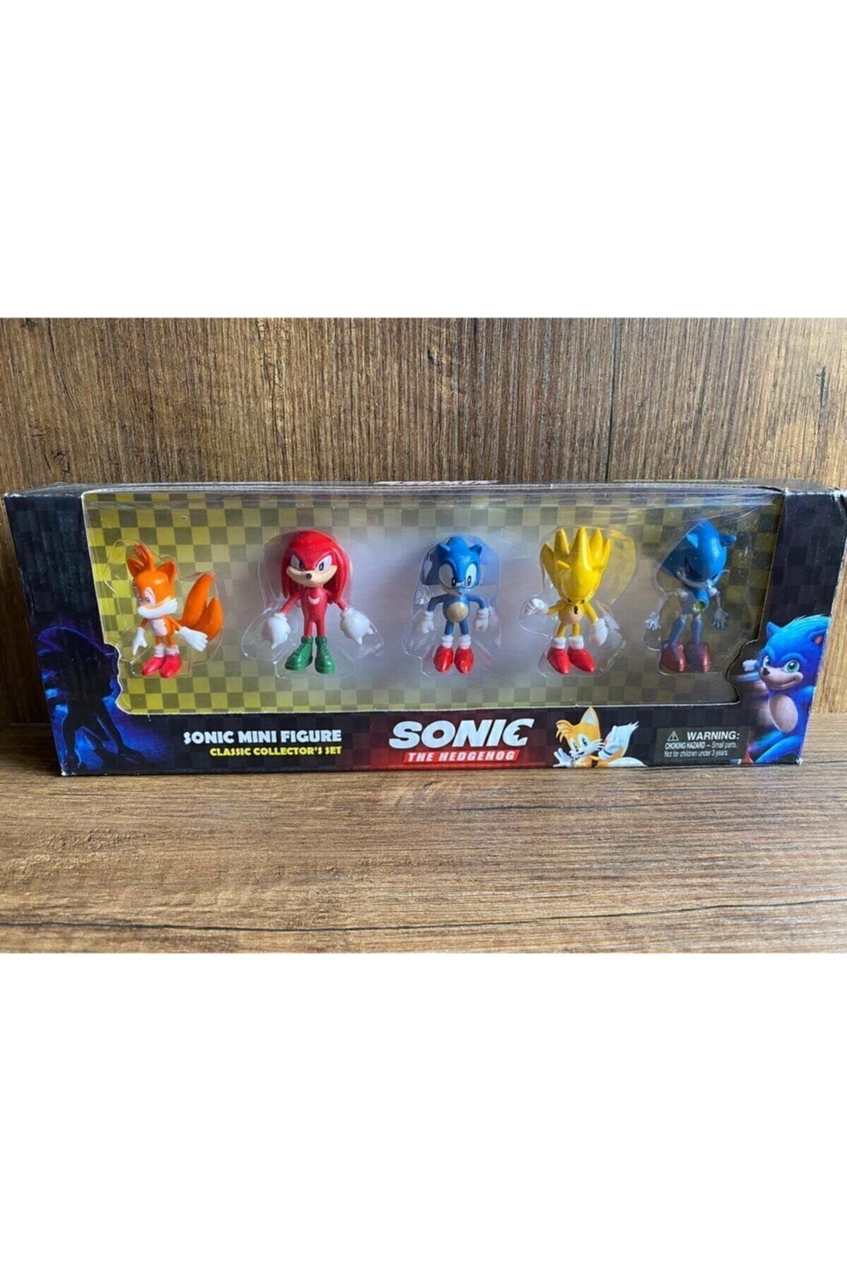 Genel Markalar Sonic Oyuncak Figür Sonic Power Figür Sonic 5li Figür Seti Supersonic Metalsonic Figürleri Scntoys