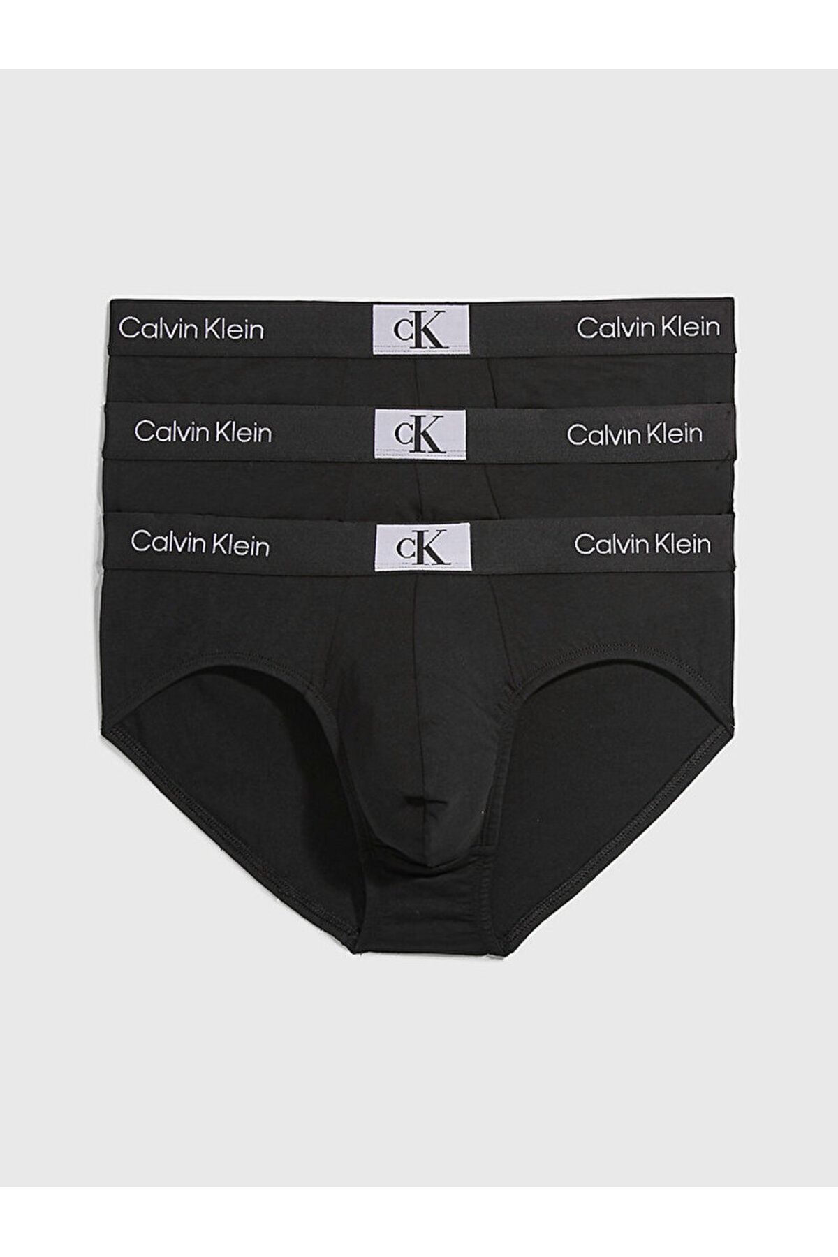 Calvin Klein Erkek Imzalı Elastik Bantlı Siyah Külot 000nb3527a-ub1