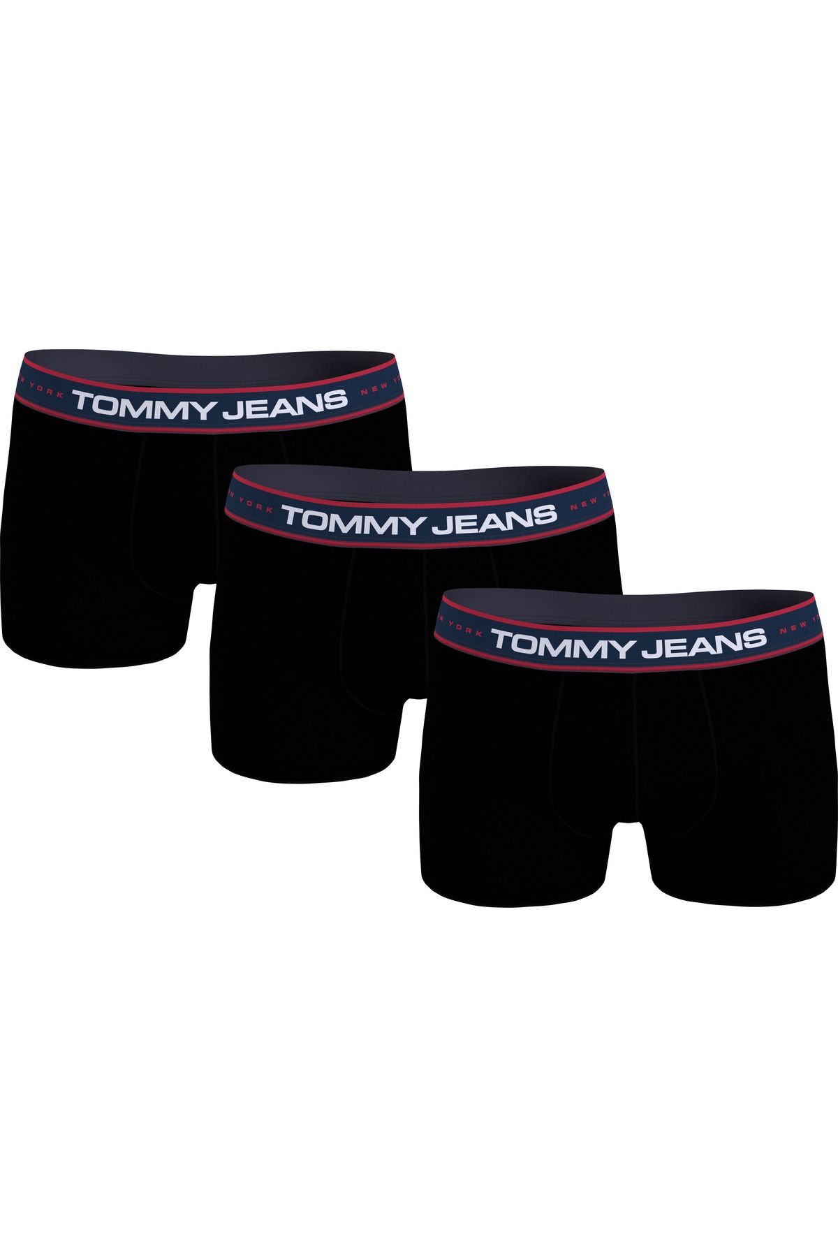 Tommy Hilfiger Erkek Marka Logolu Elastik Bantlı Günlük Kullanıma Uygun Siyah-siyah-siyah Boxer Um0um02968-0r7