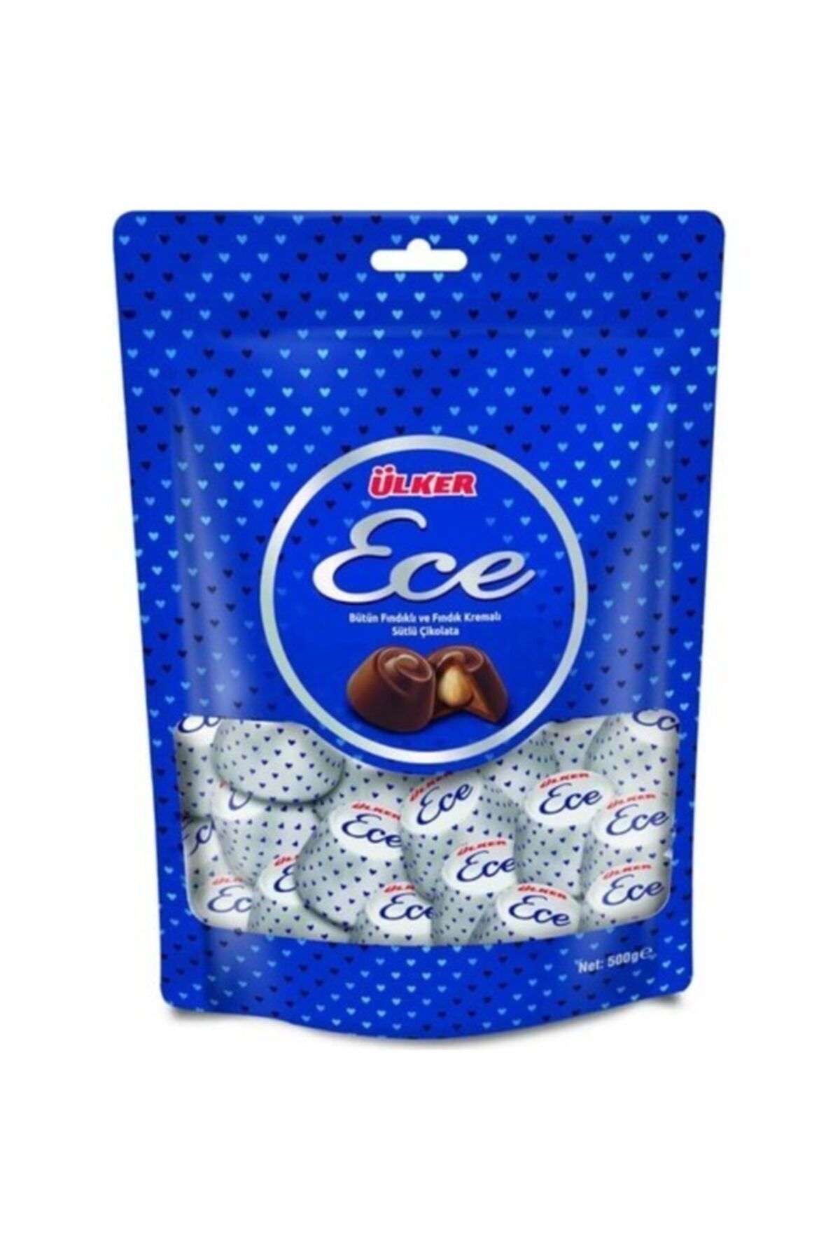 Ülker Ece Ikramlık Çikolata Fındıklı Poşet 350 Gr