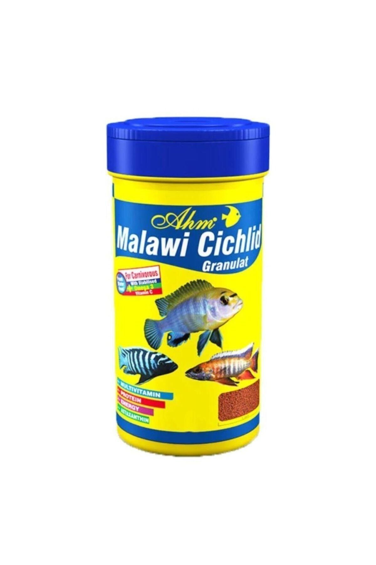 Ahm Malawi Cichlid Granulat Ciklet Balığı Yemi 250ml