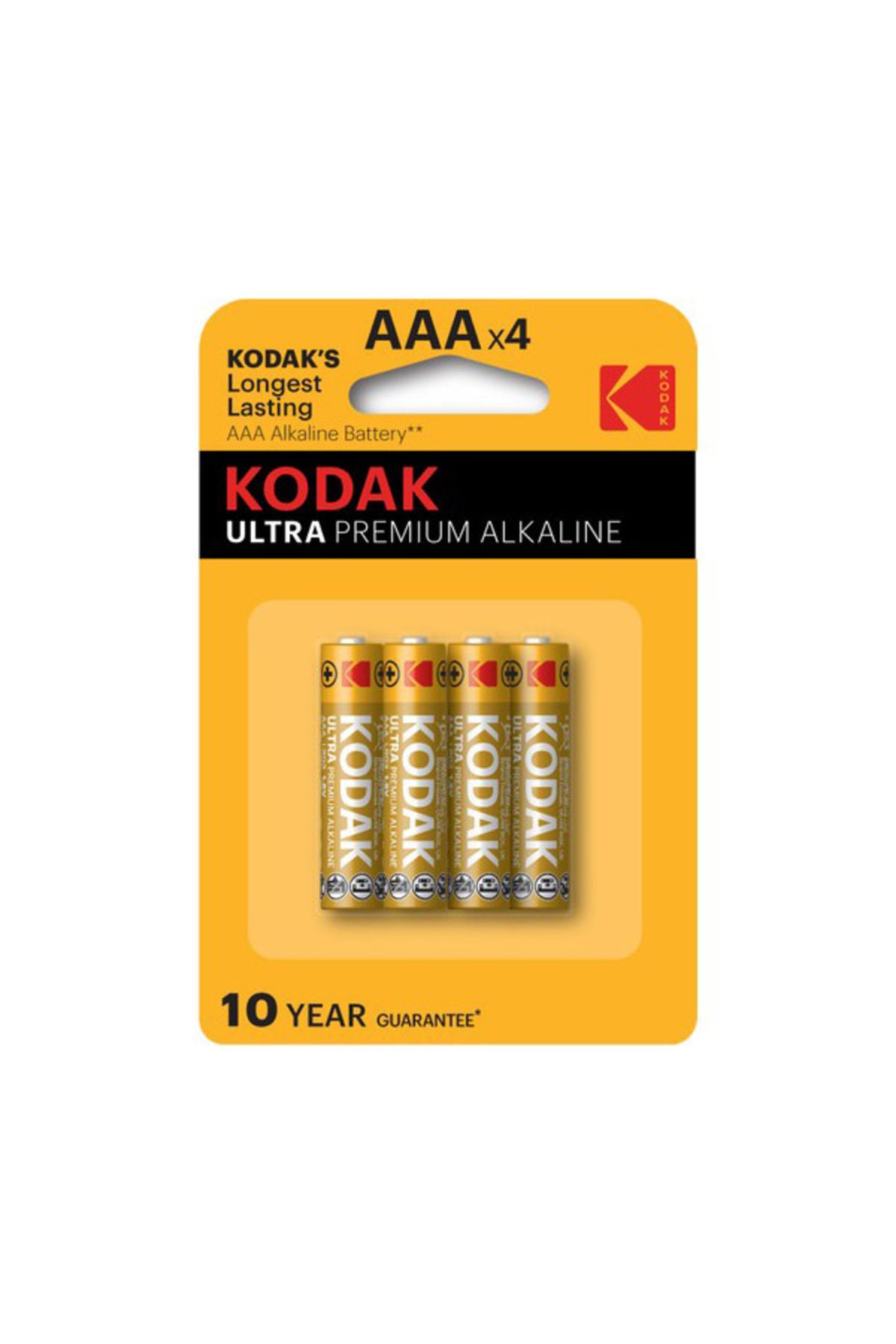 Kodak Ultra Premium Ince Pil 4 Adet