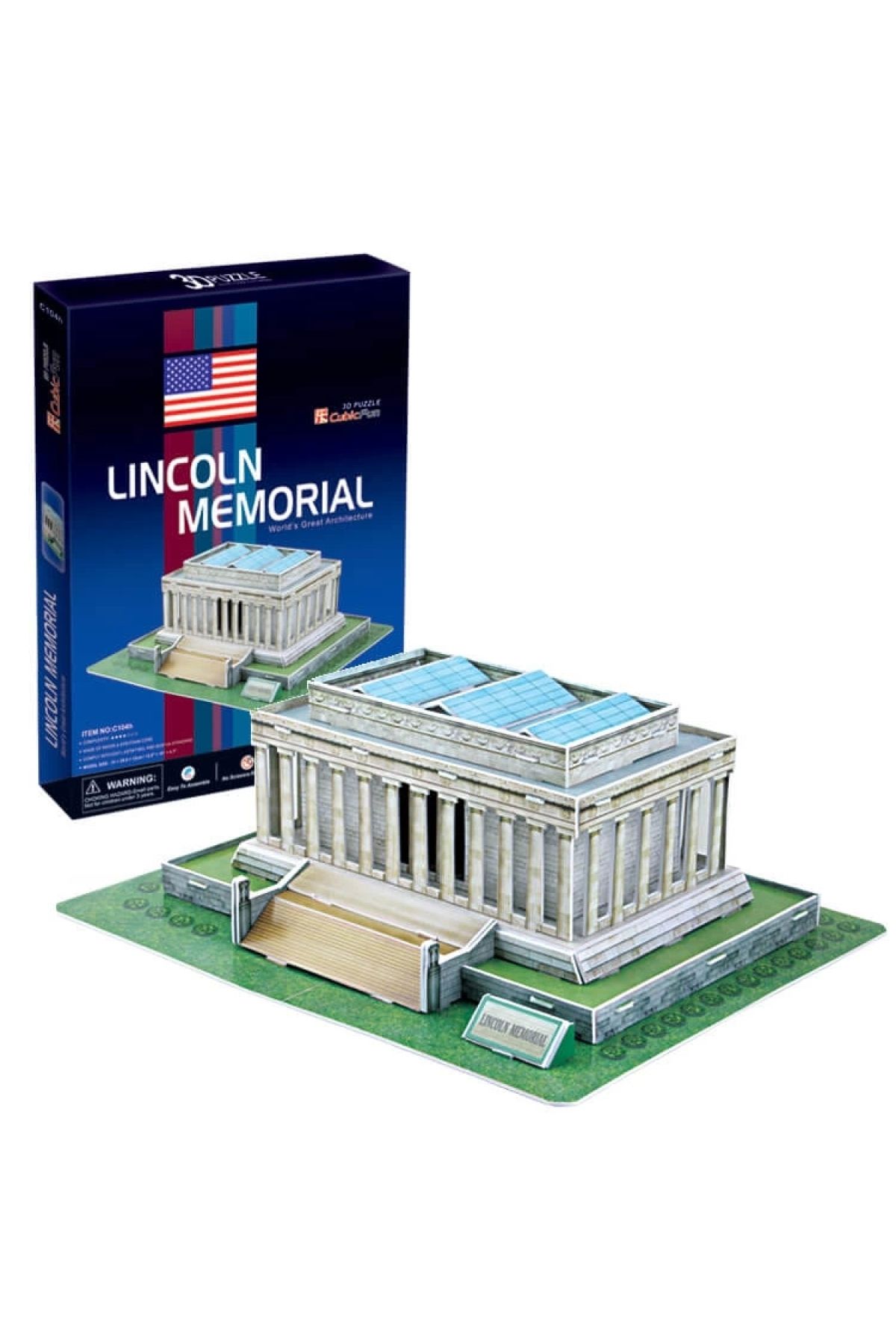 NECO TOYS C104h Lıncoın Anıtı Amerika 3d Puzzle